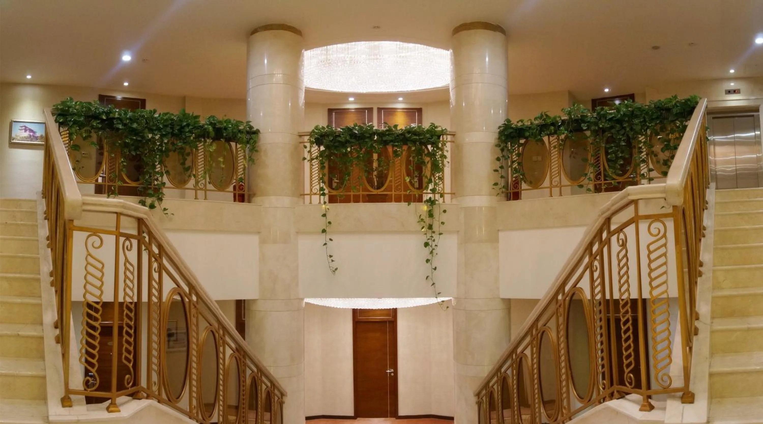 Decorative detail in Soluxe Hotel Almaty