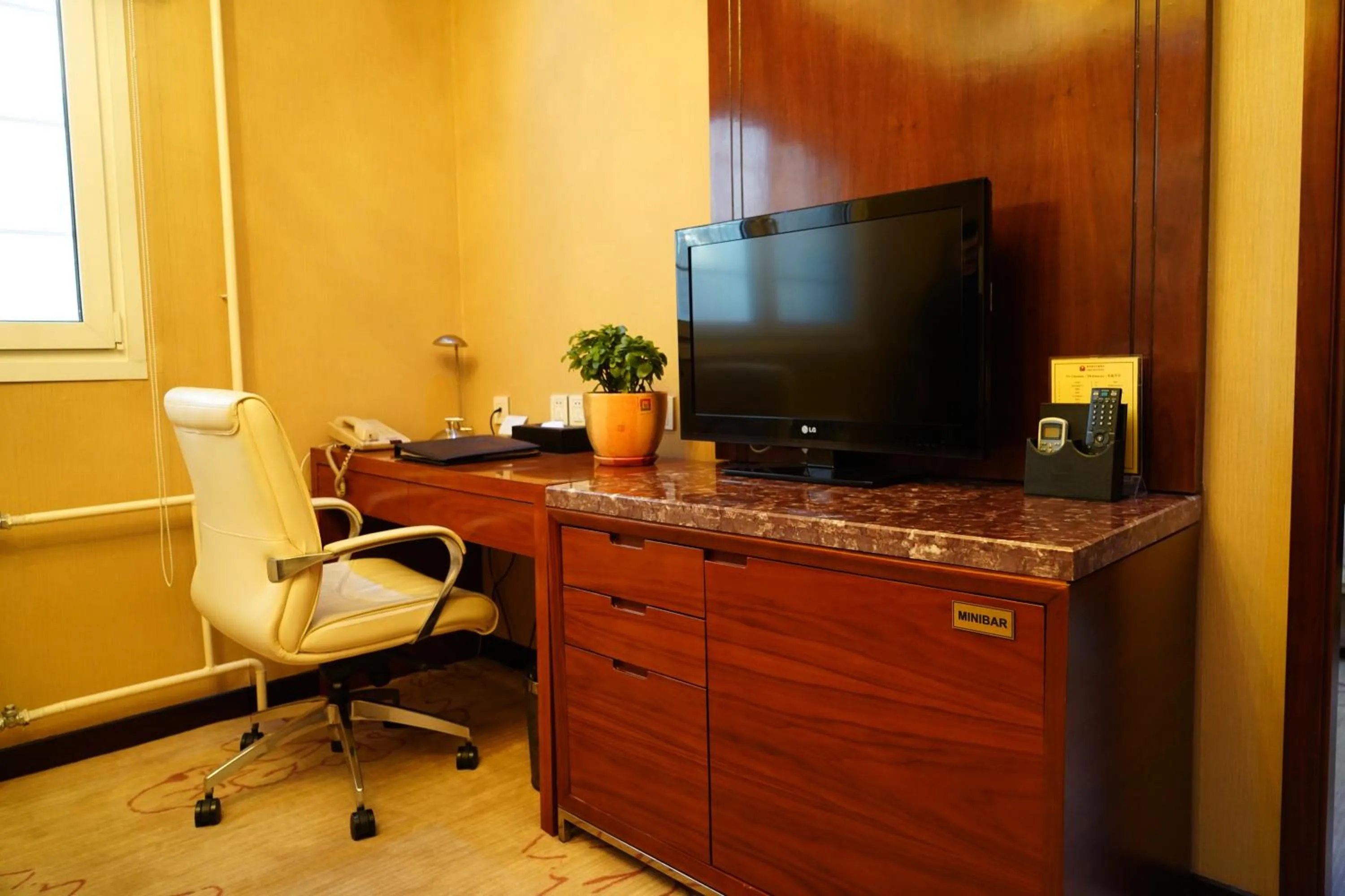 TV and multimedia in Soluxe Hotel Almaty