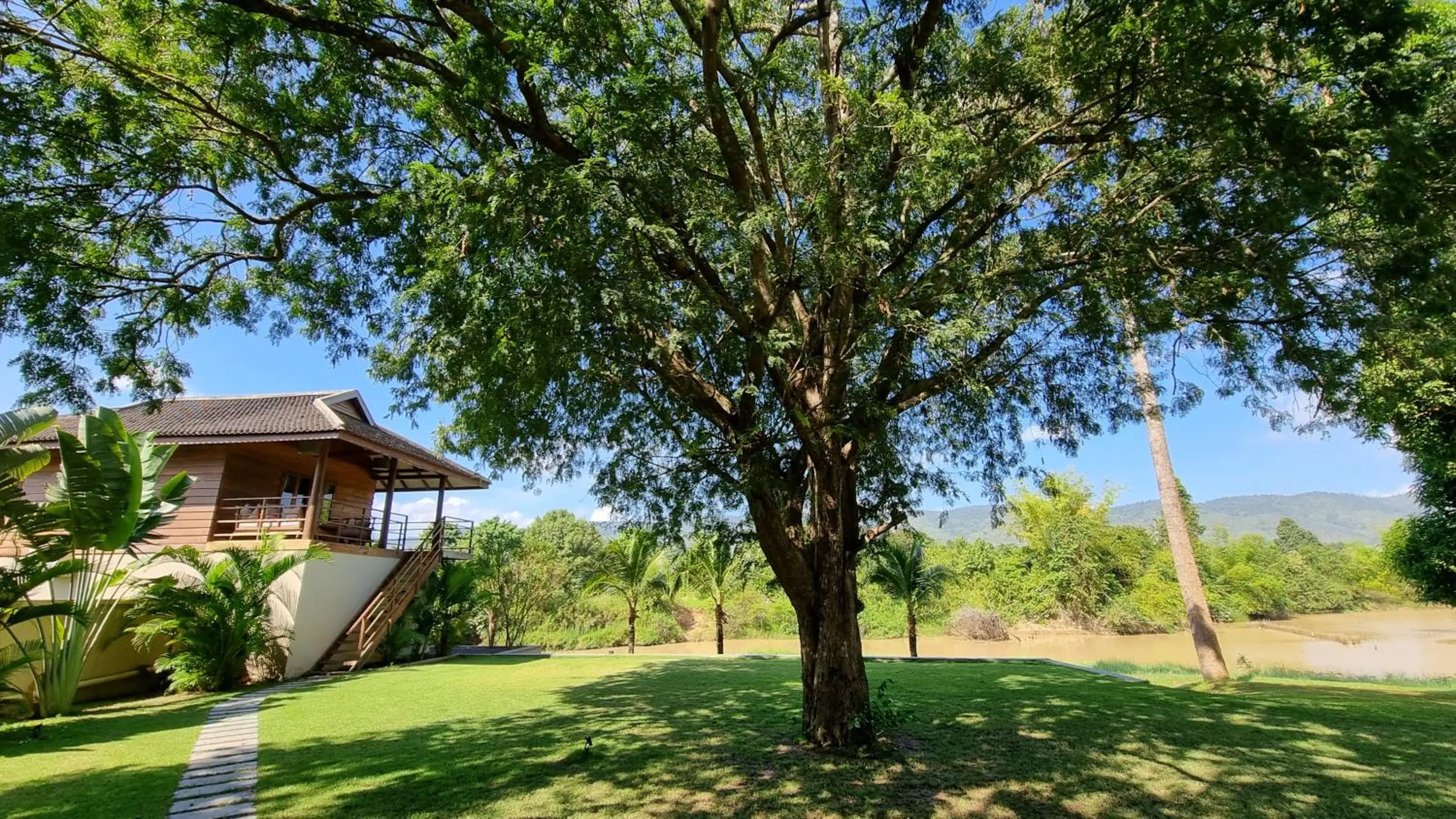 Garden in Khla Lodge