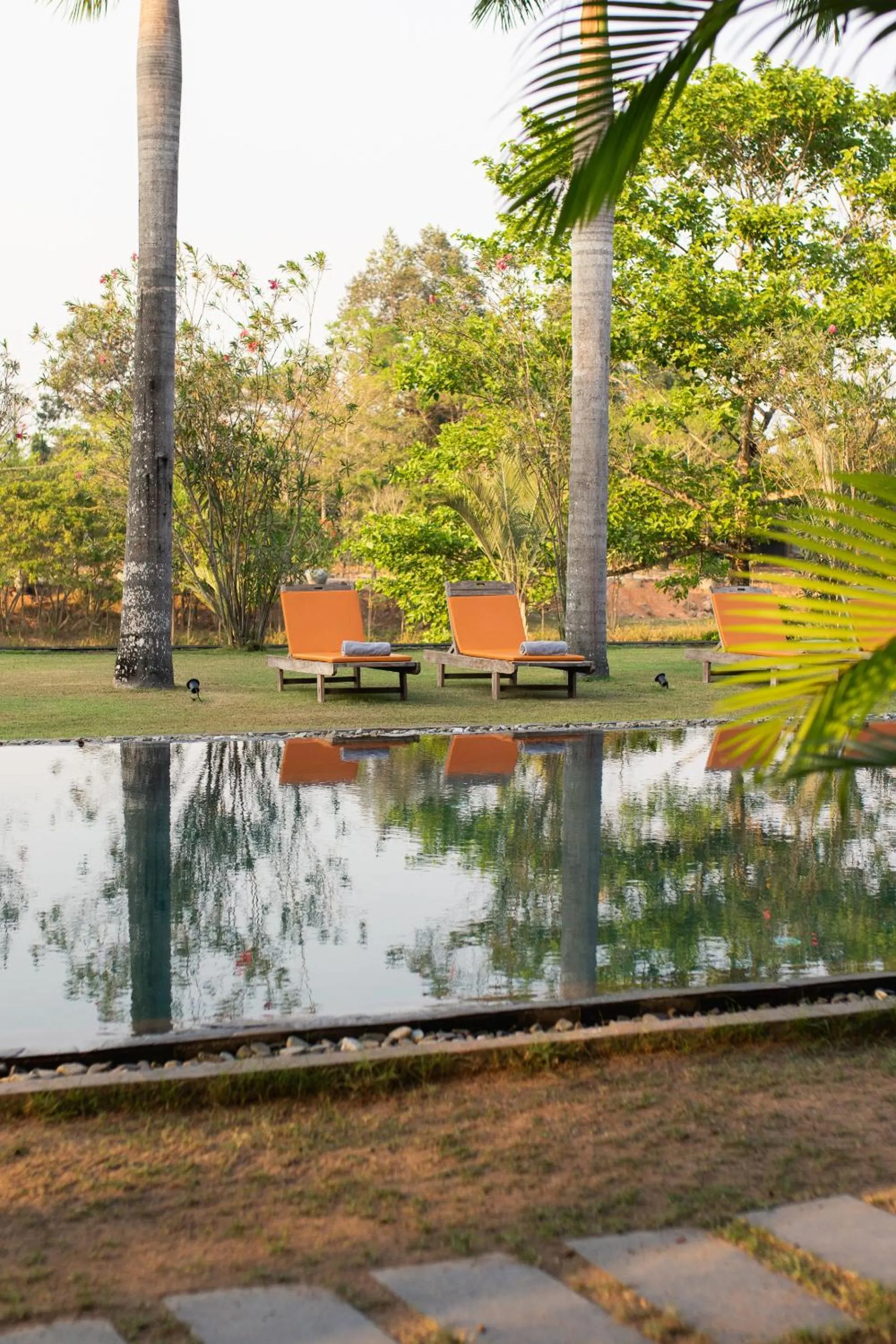 Pool view in Khla Lodge