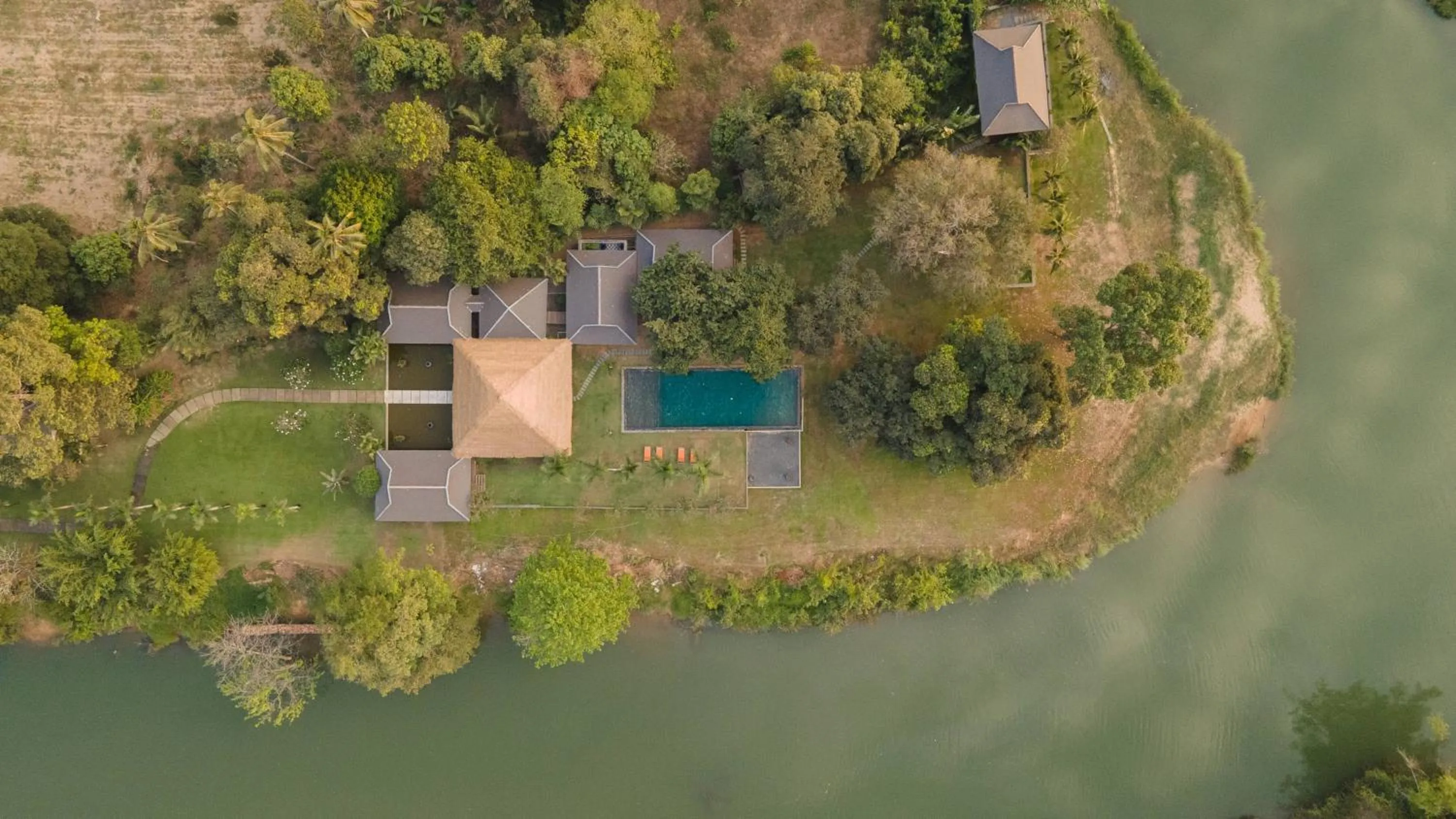 Bird's eye view in Khla Lodge