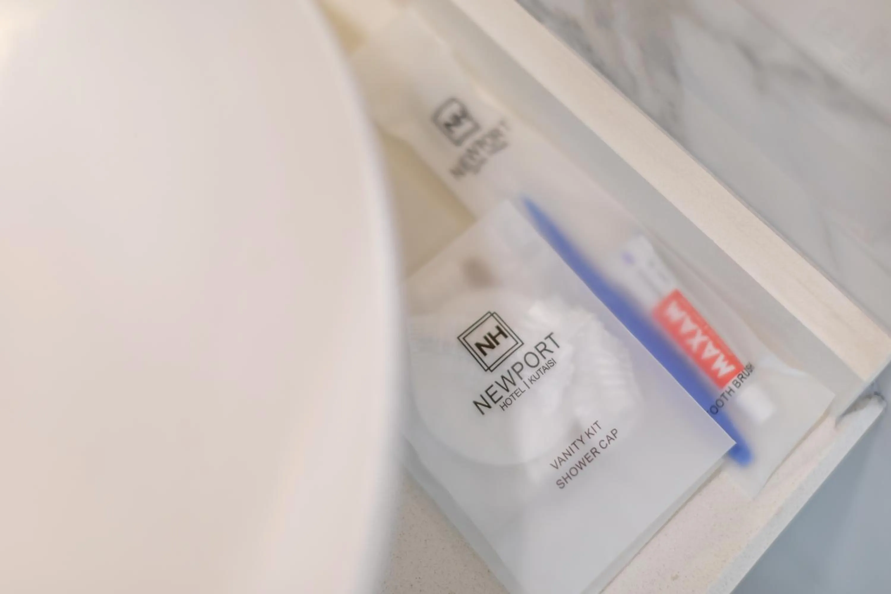 Toilet in Newport Hotel Kutaisi