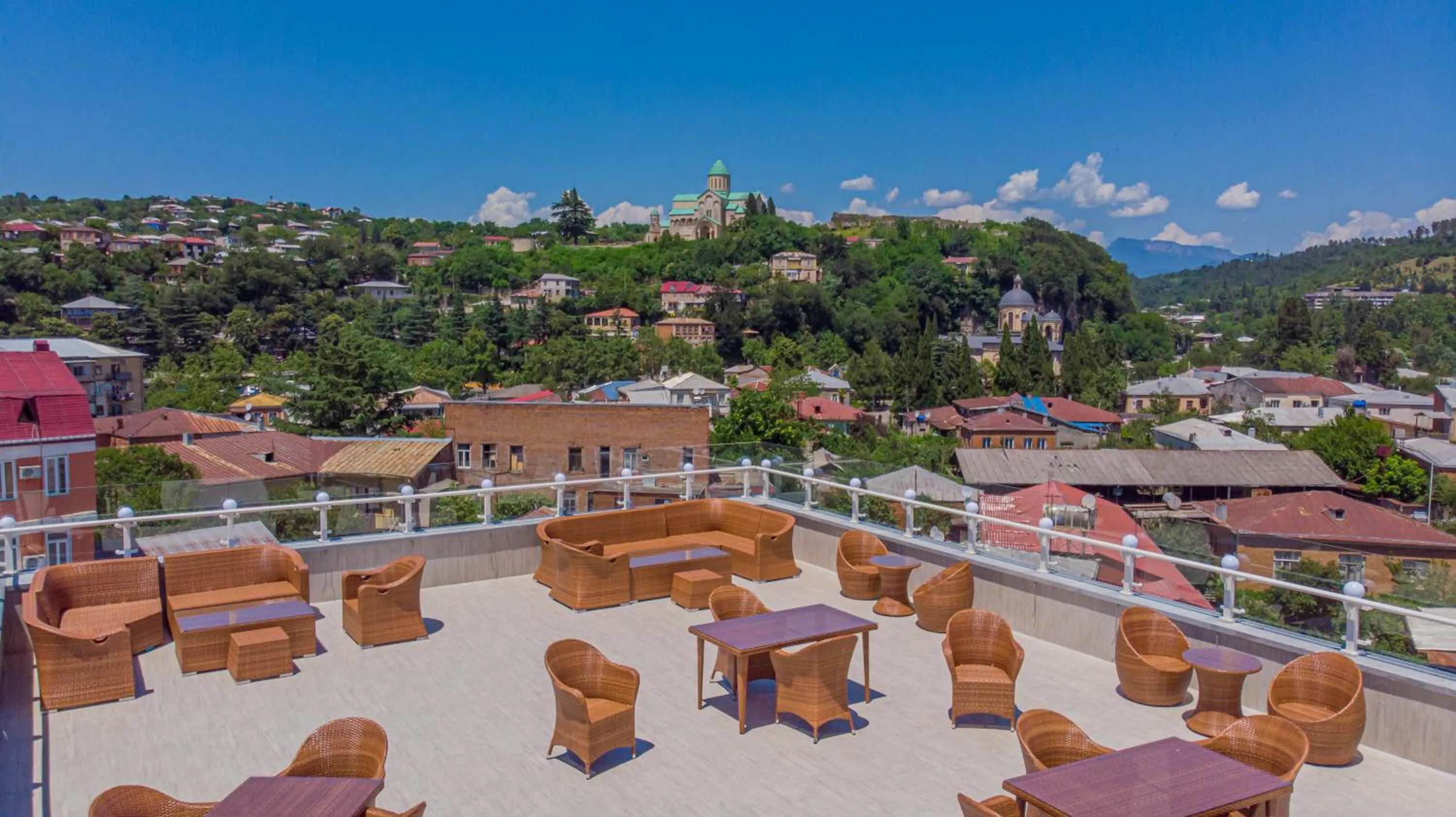 Balcony/Terrace in Newport Hotel Kutaisi