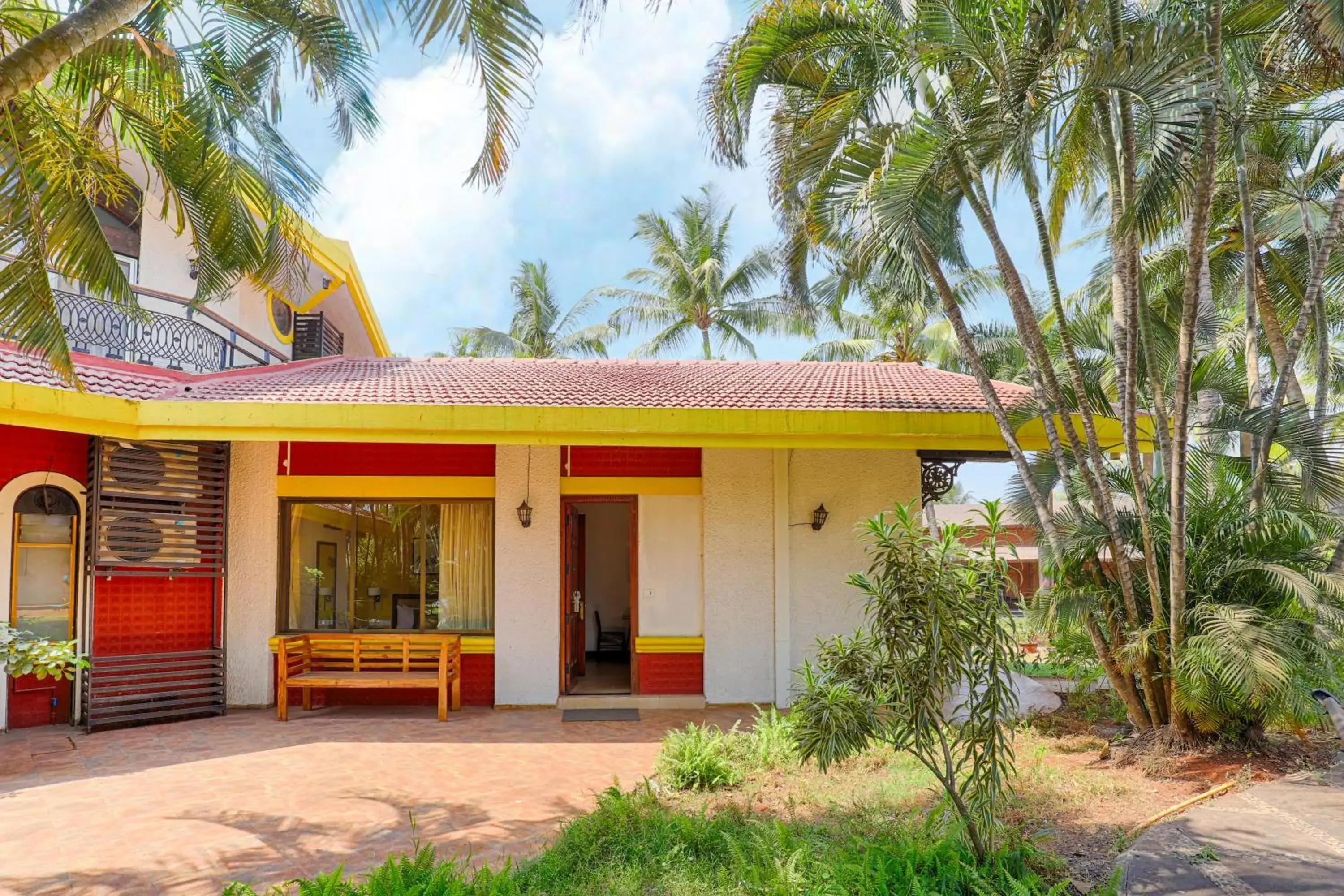 Property building in Tropicana Resort & Spa Alibaug, A Club Mahindra Associate Property building in Tropicana Resort & Spa Alibaug, A Club Mahindra Associate