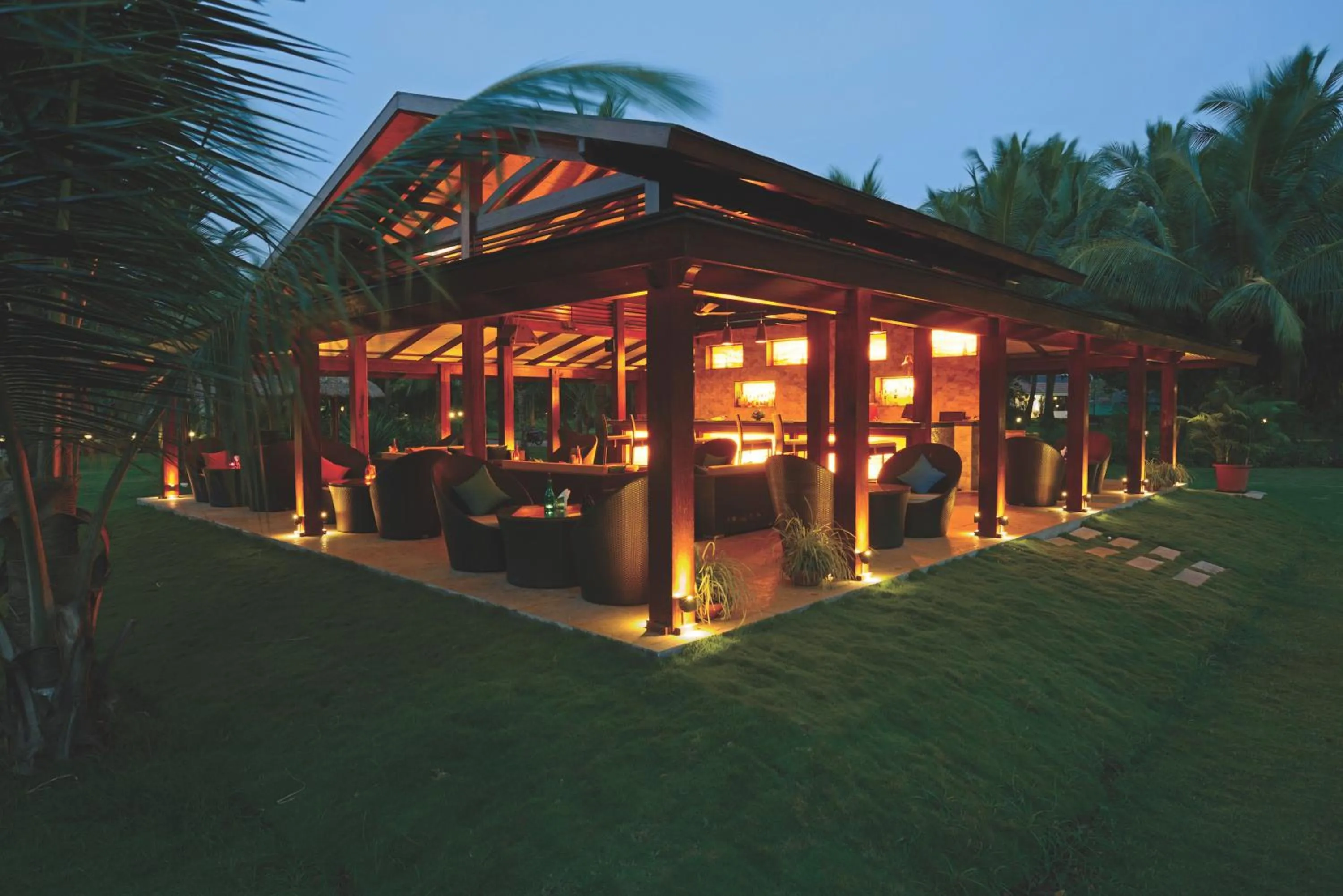 Patio in Tropicana Resort & Spa Alibaug, A Club Mahindra Associate