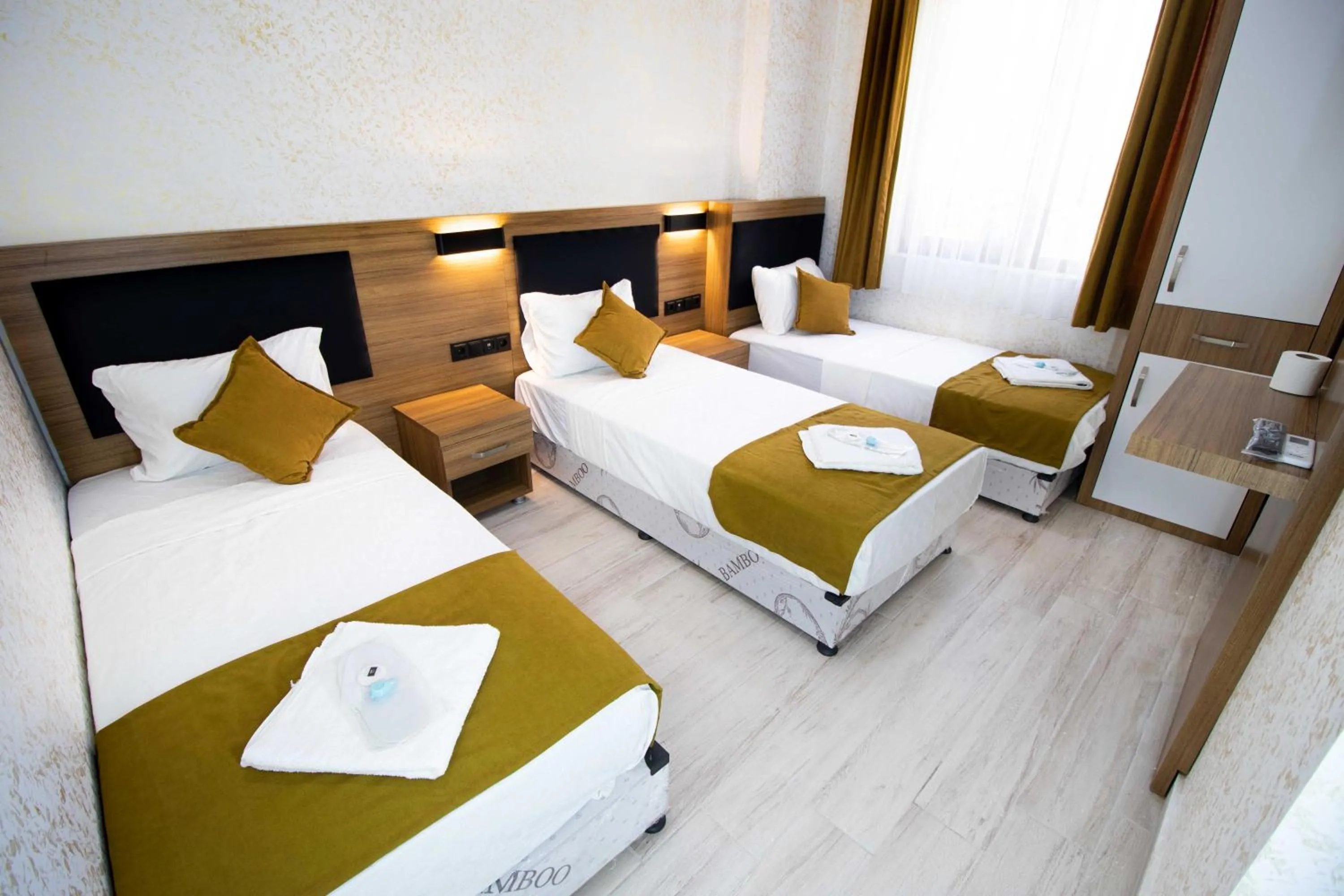 Bed in Ersoy İkiz Otel