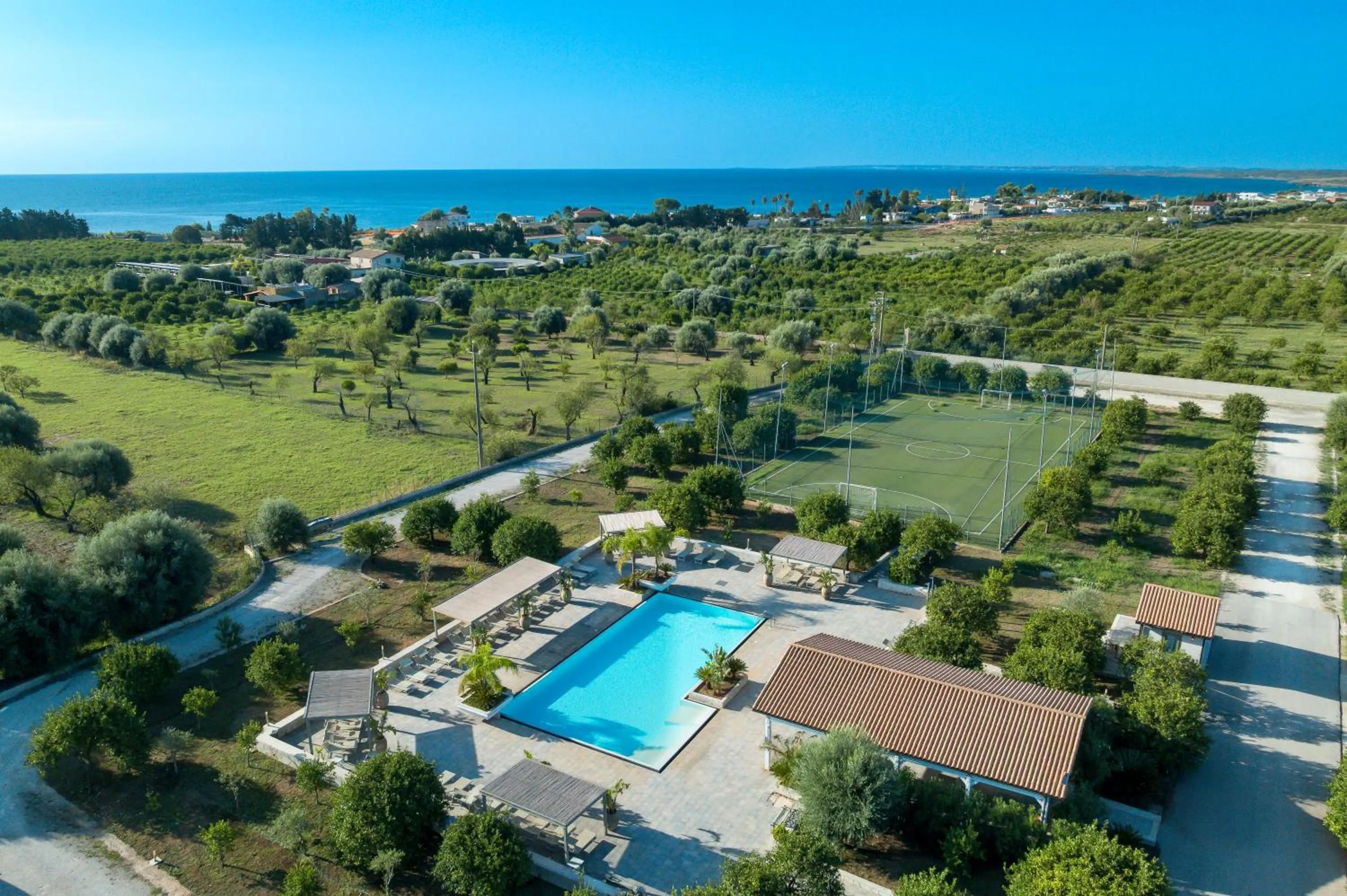 Bird's eye view in Terra Dei Limoni