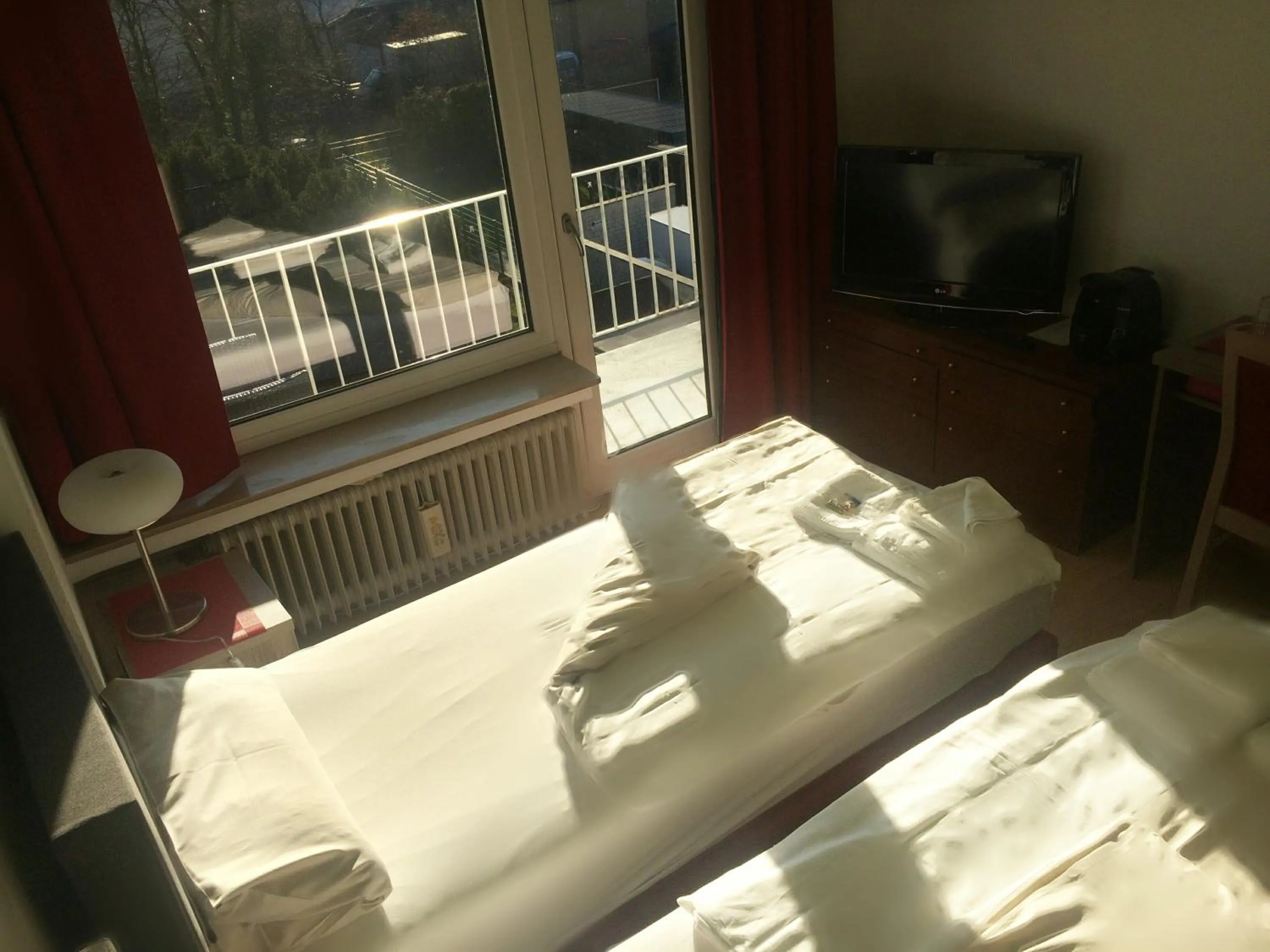 Photo of the whole room, Bed in Central Hotel
