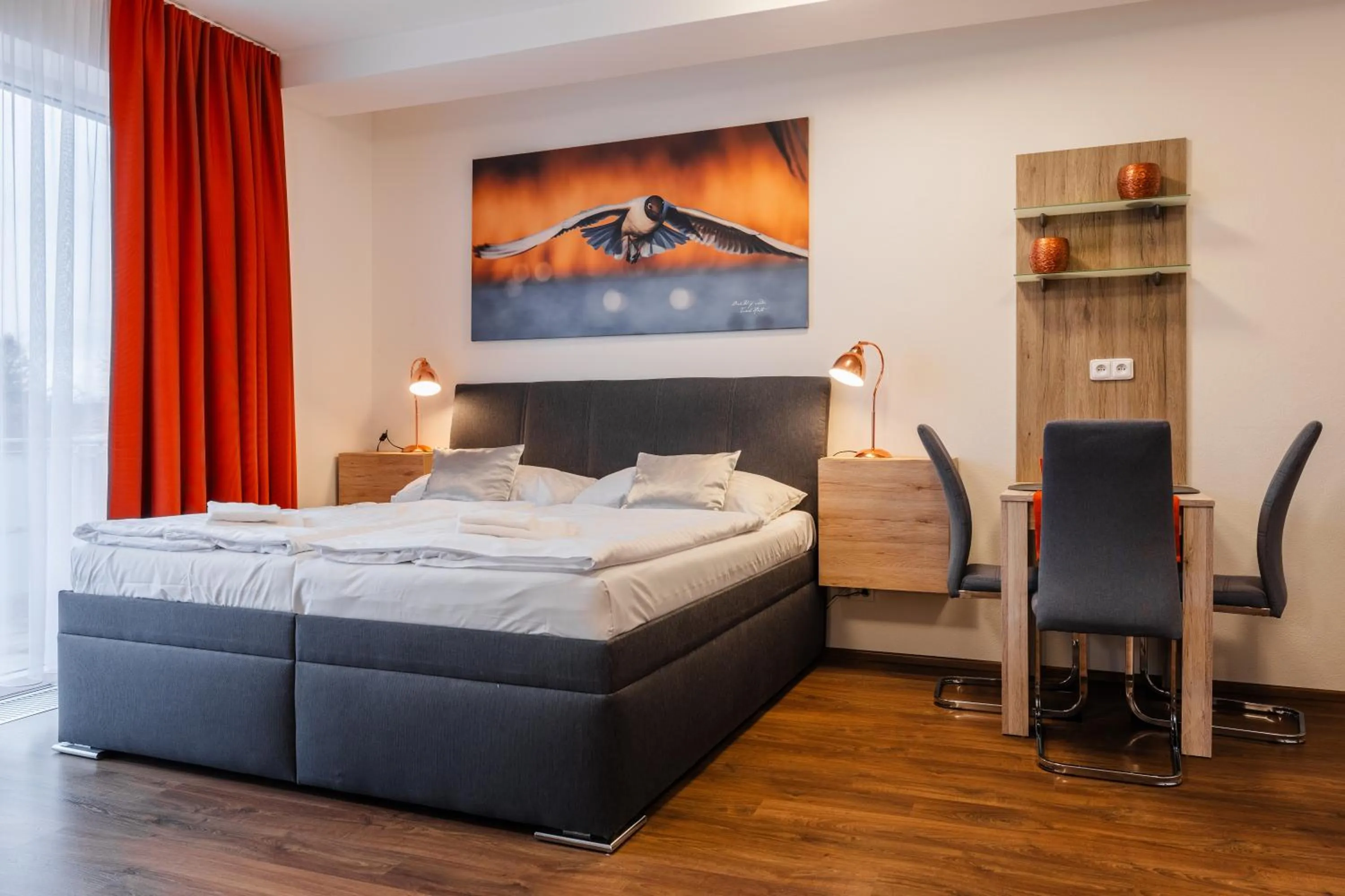 Bed in Apartmány Viva Třeboň