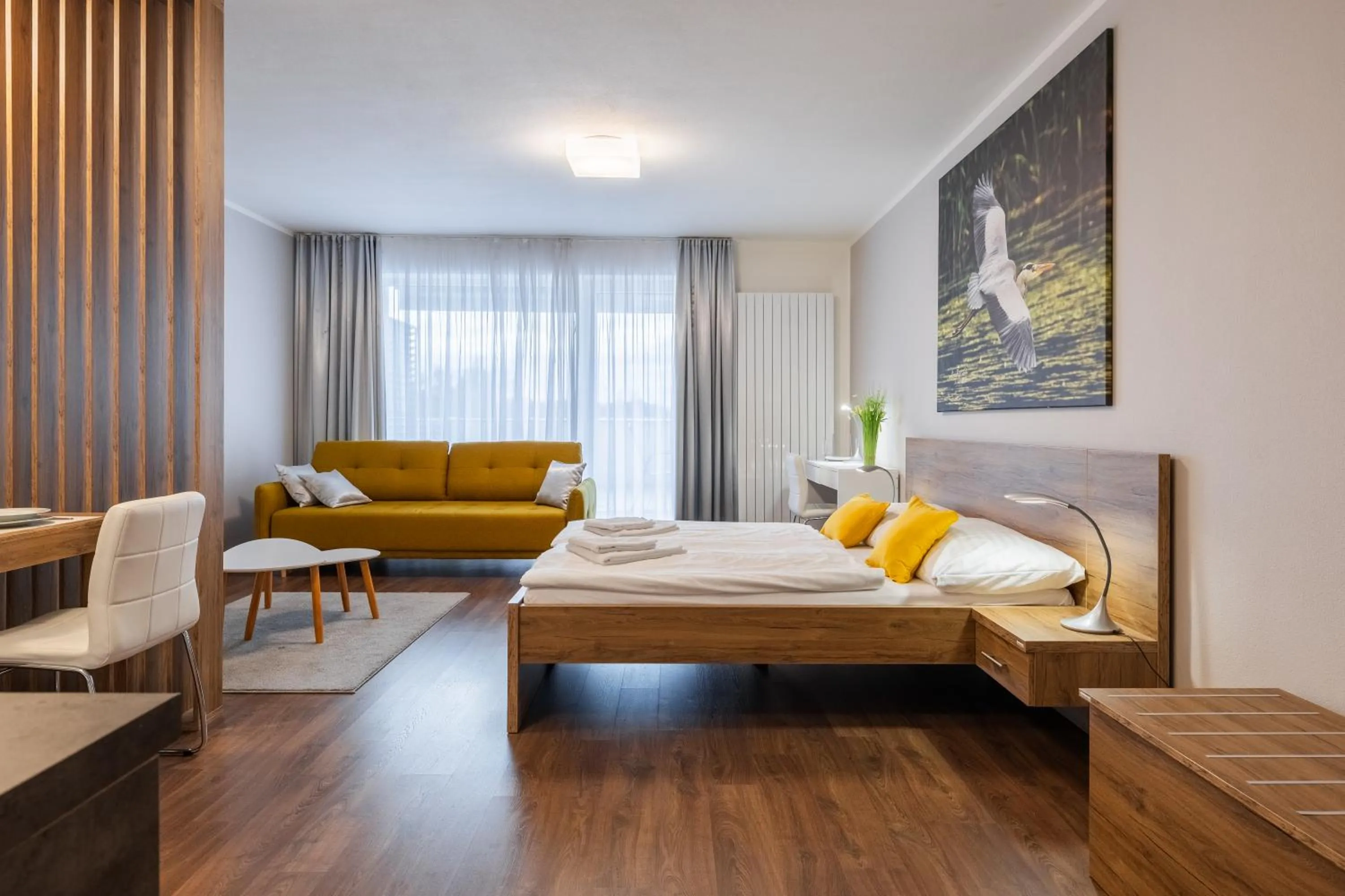 Bed in Apartmány Viva Třeboň