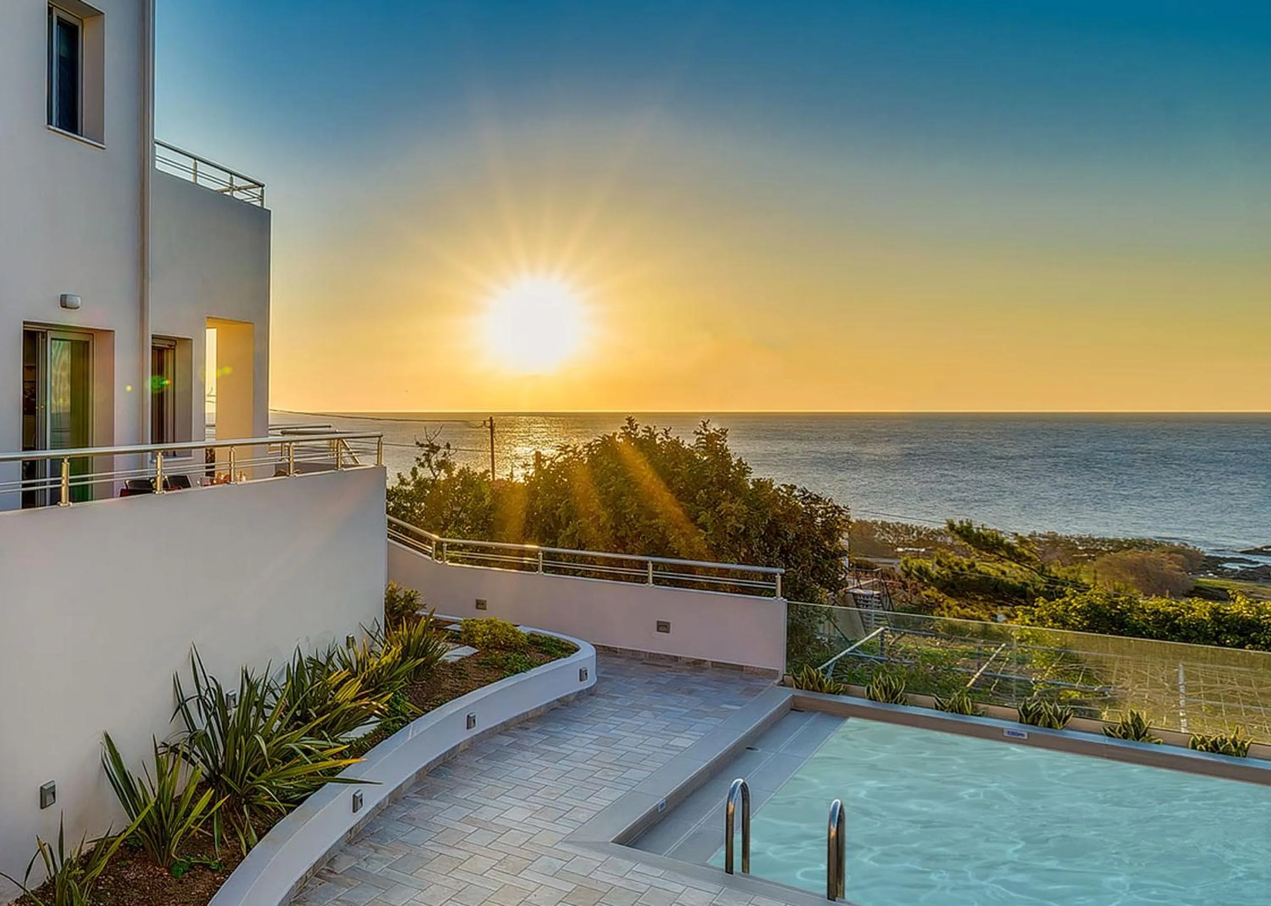 Sea view in Sunset Elafonisi Apartments