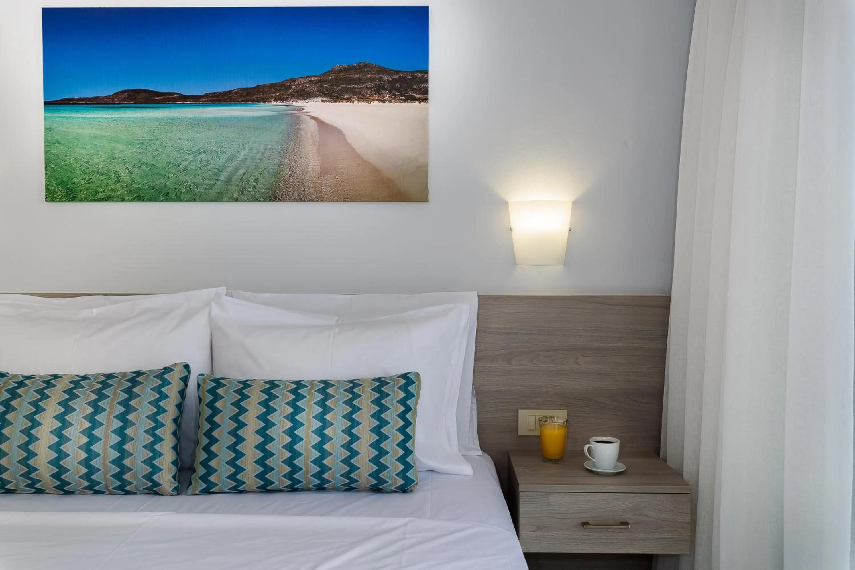 Bedroom, Bed in Sunset Elafonisi Apartments