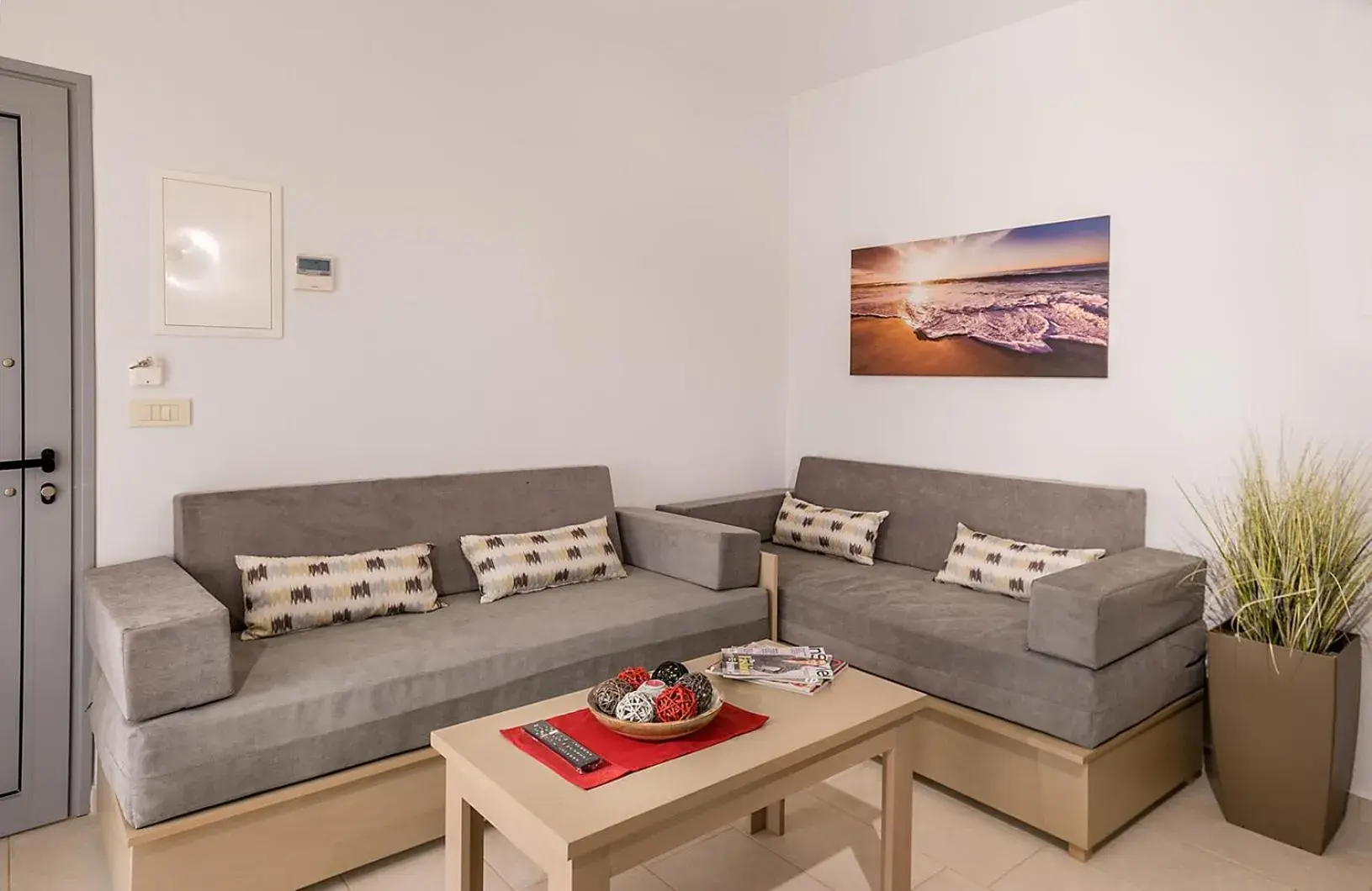 Living room in Sunset Elafonisi Apartments Living room in Sunset Elafonisi Apartments
