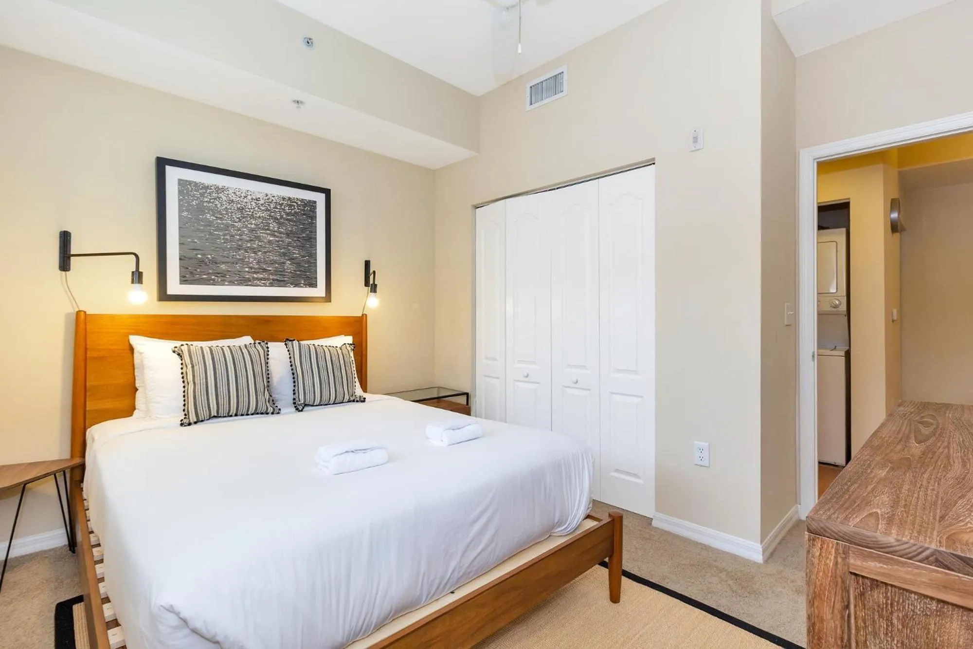 Bedroom, Bed in Dharma Home Suites South Miami at Red Road Commons