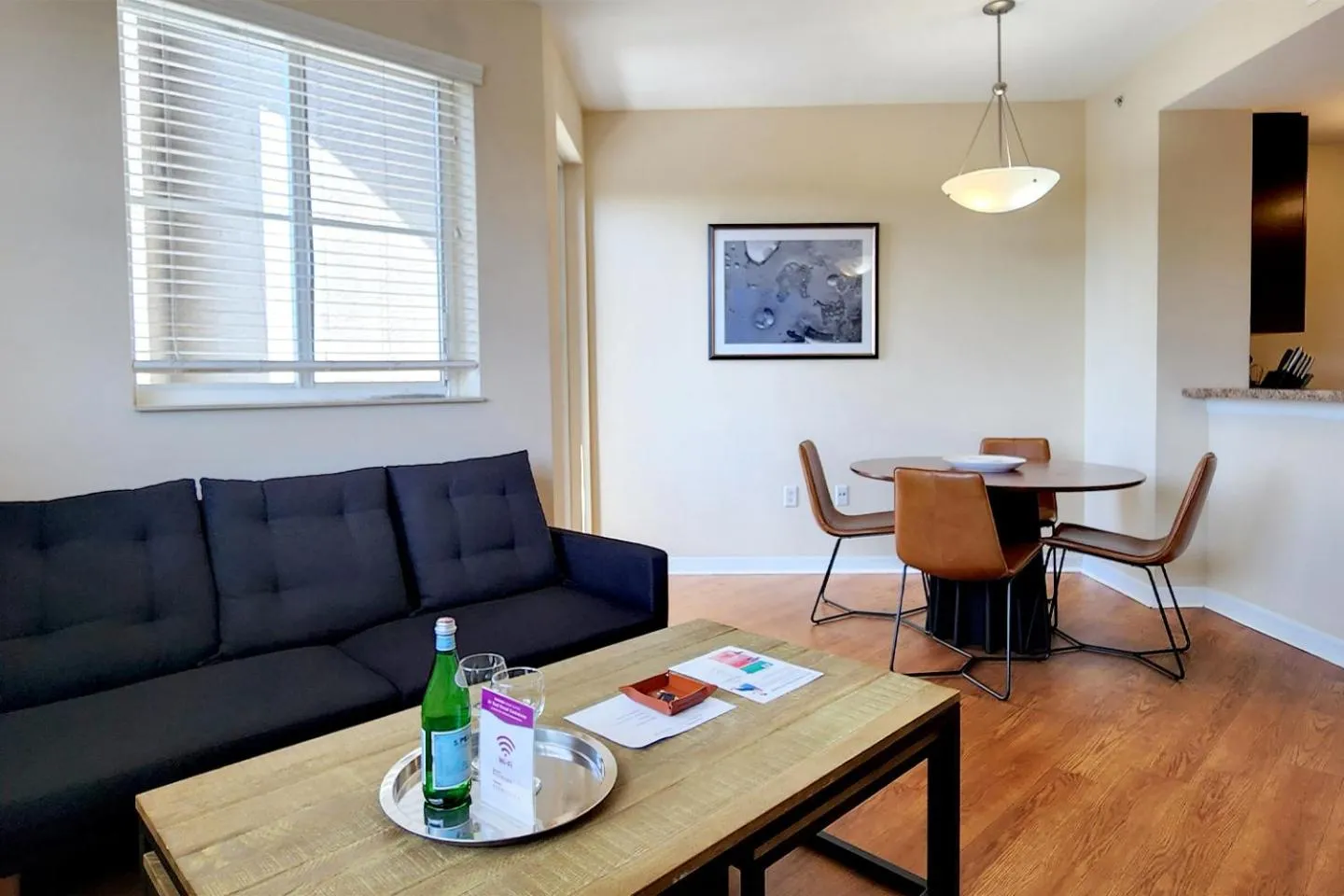 Living room in Dharma Home Suites South Miami at Red Road Commons