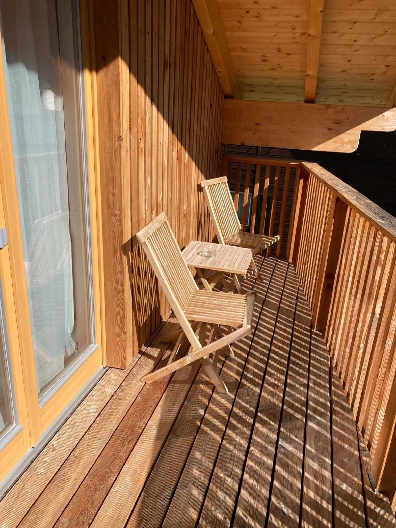 Balcony/Terrace in Seehotel am Hallstättersee modern rooms