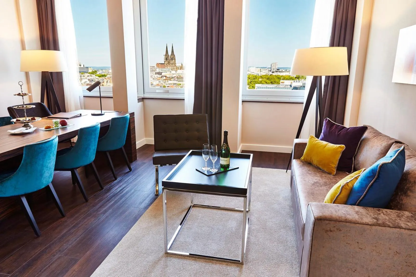 View (from property/room) in Steigenberger Hotel Köln