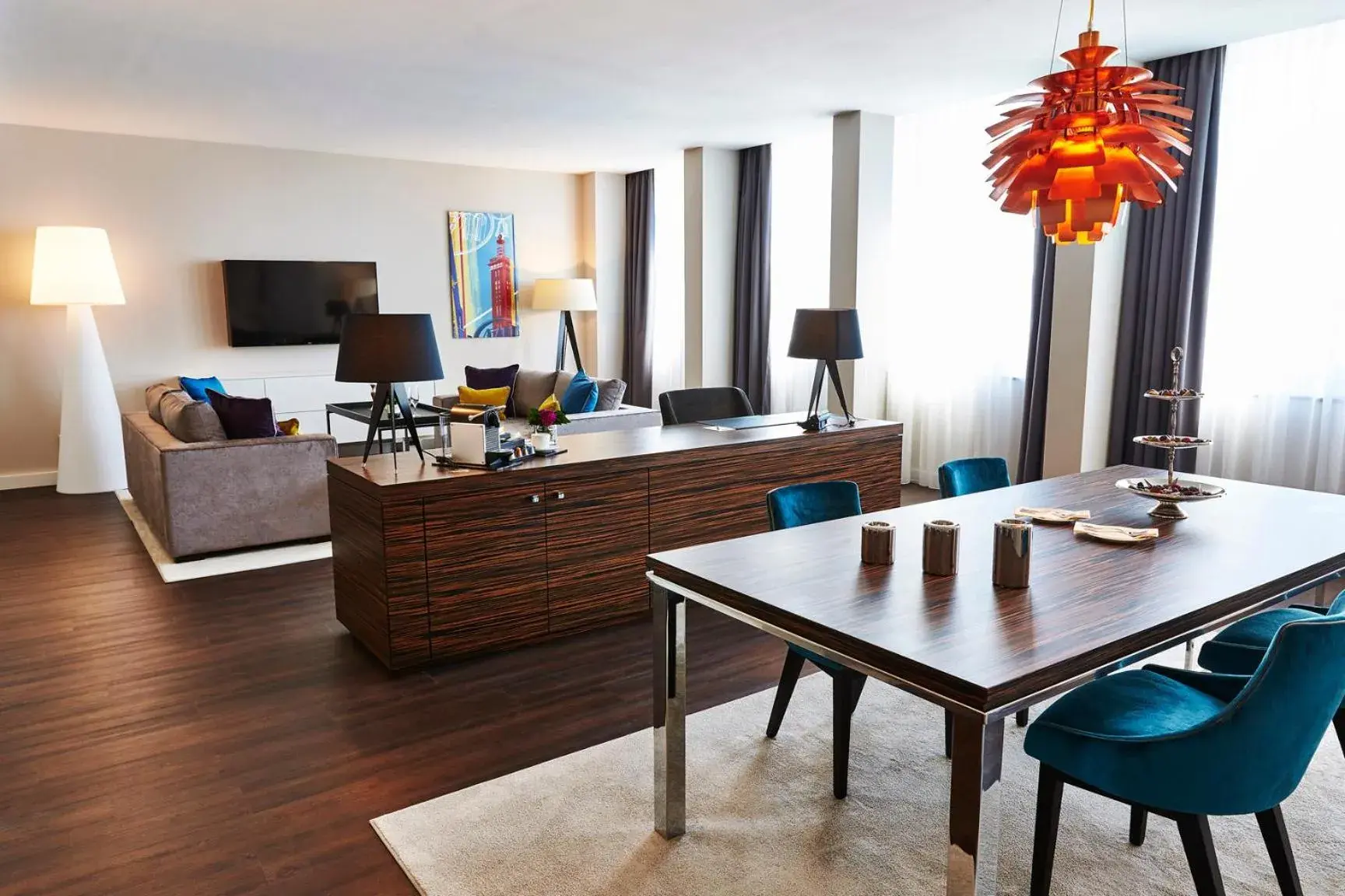 Living room in Steigenberger Hotel Köln Living room in Steigenberger Hotel Köln