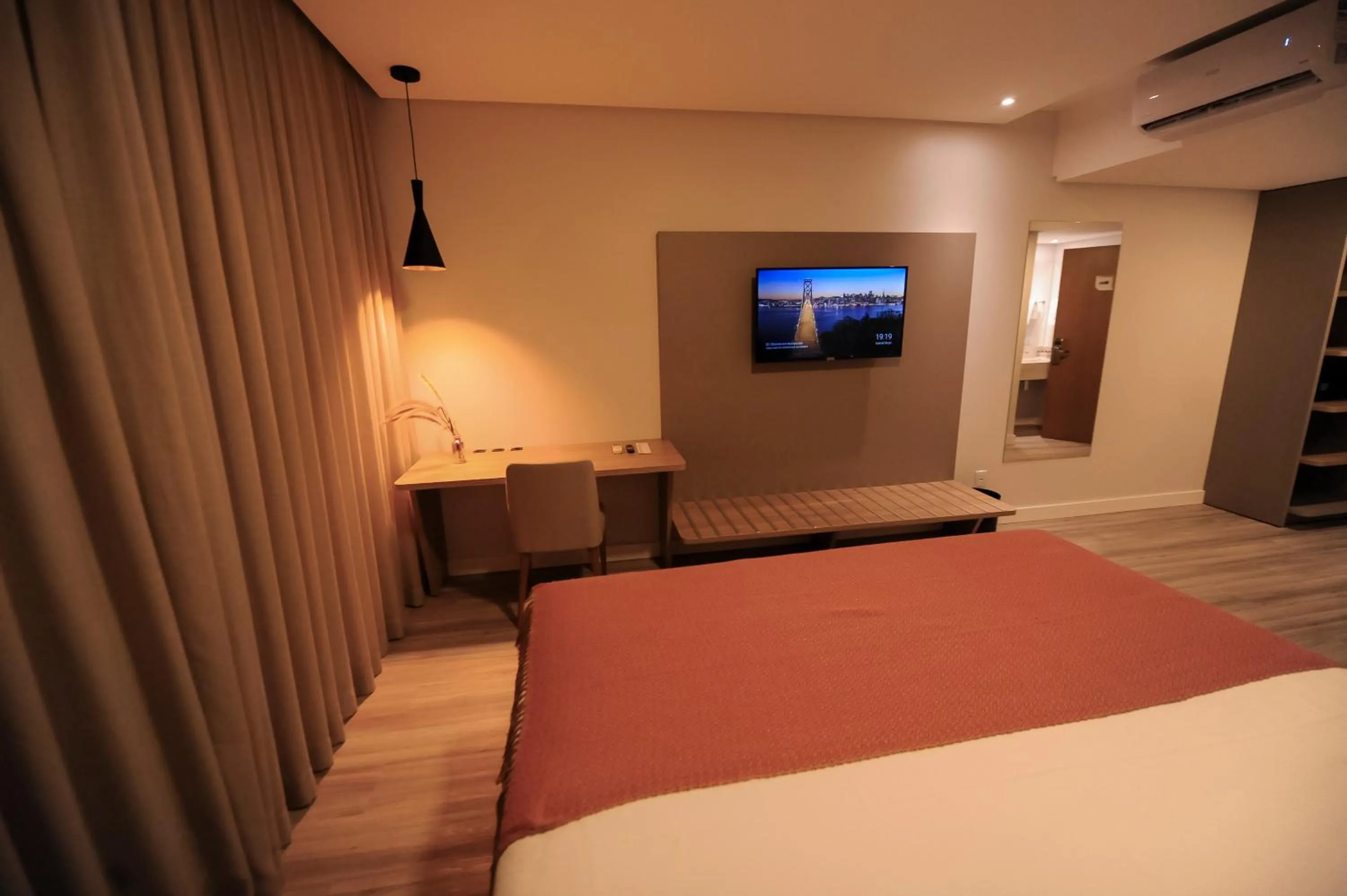 Bed in Figueiras Hotel & Eventos