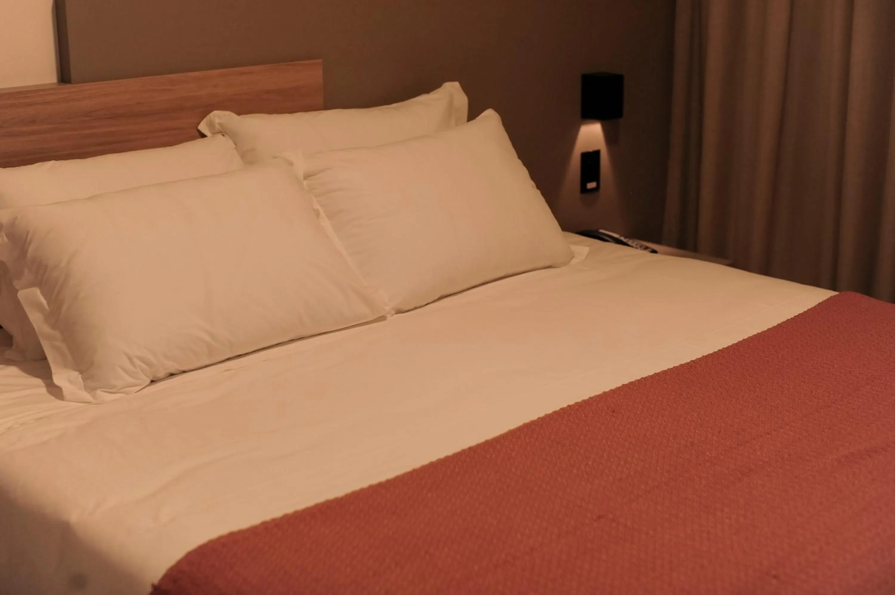 Bed in Figueiras Hotel & Eventos