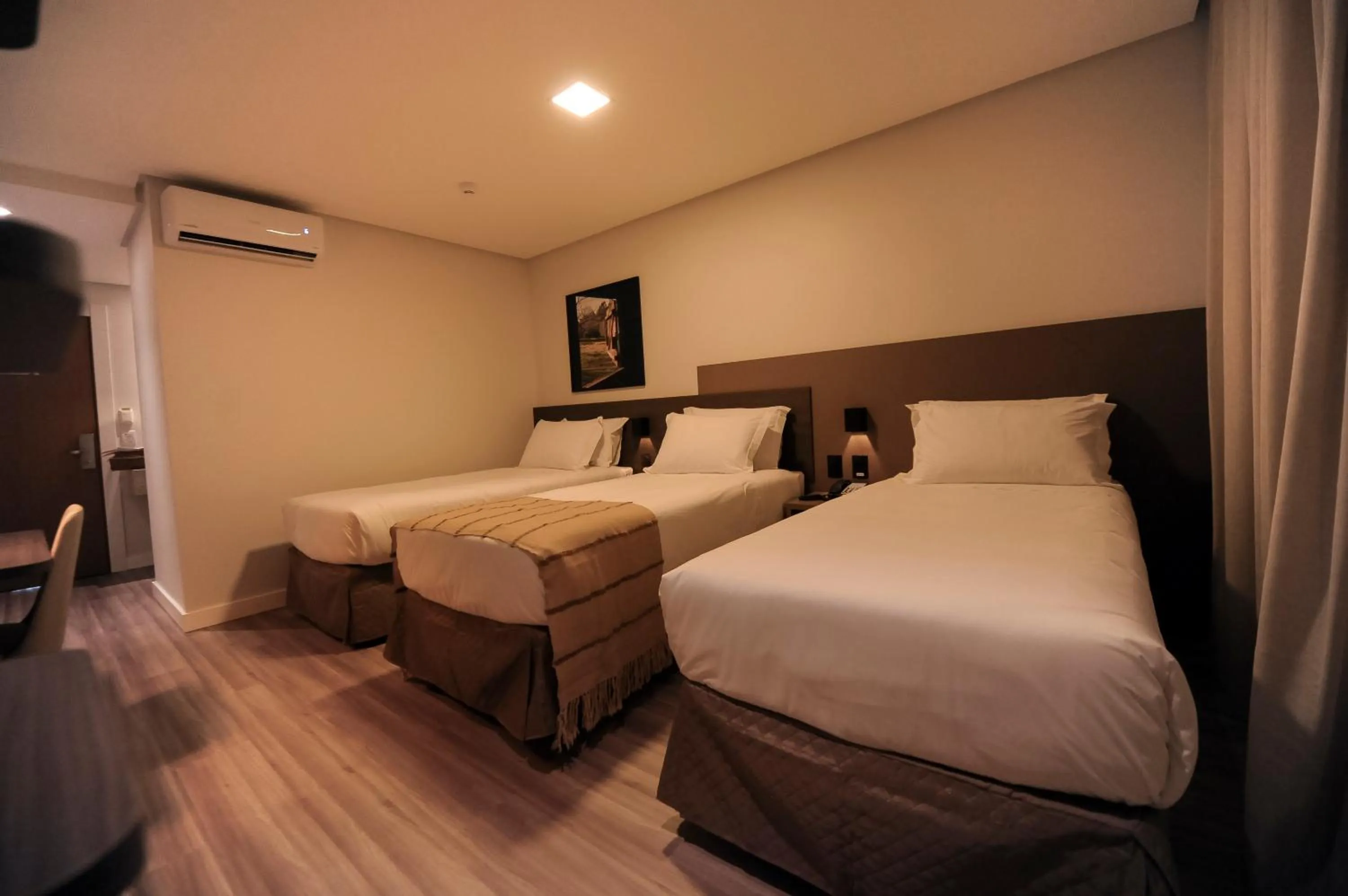 Bed in Figueiras Hotel & Eventos