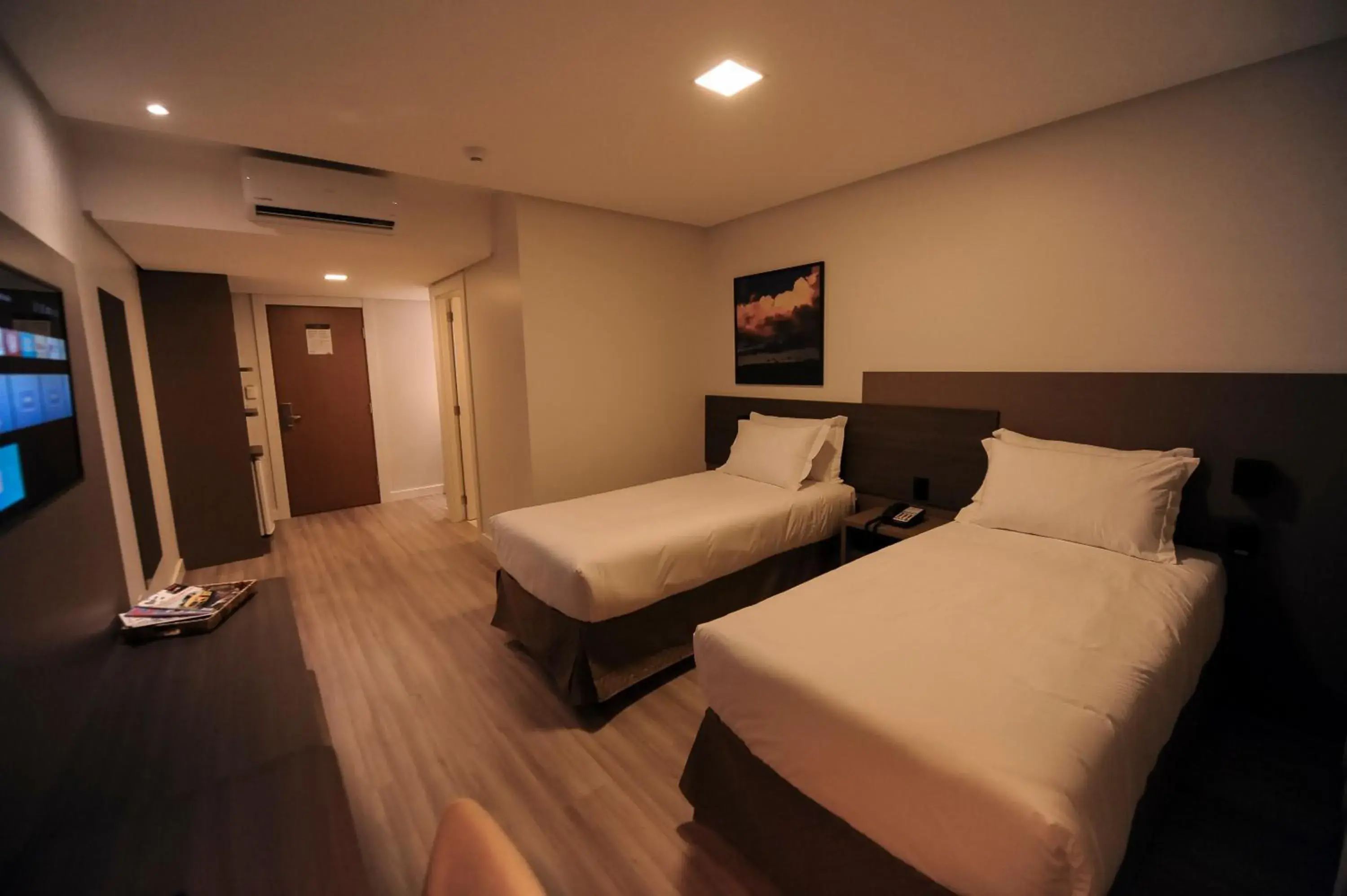 Twin Room - single occupancy in Figueiras Hotel & Eventos Twin Room - single occupancy in Figueiras Hotel & Eventos