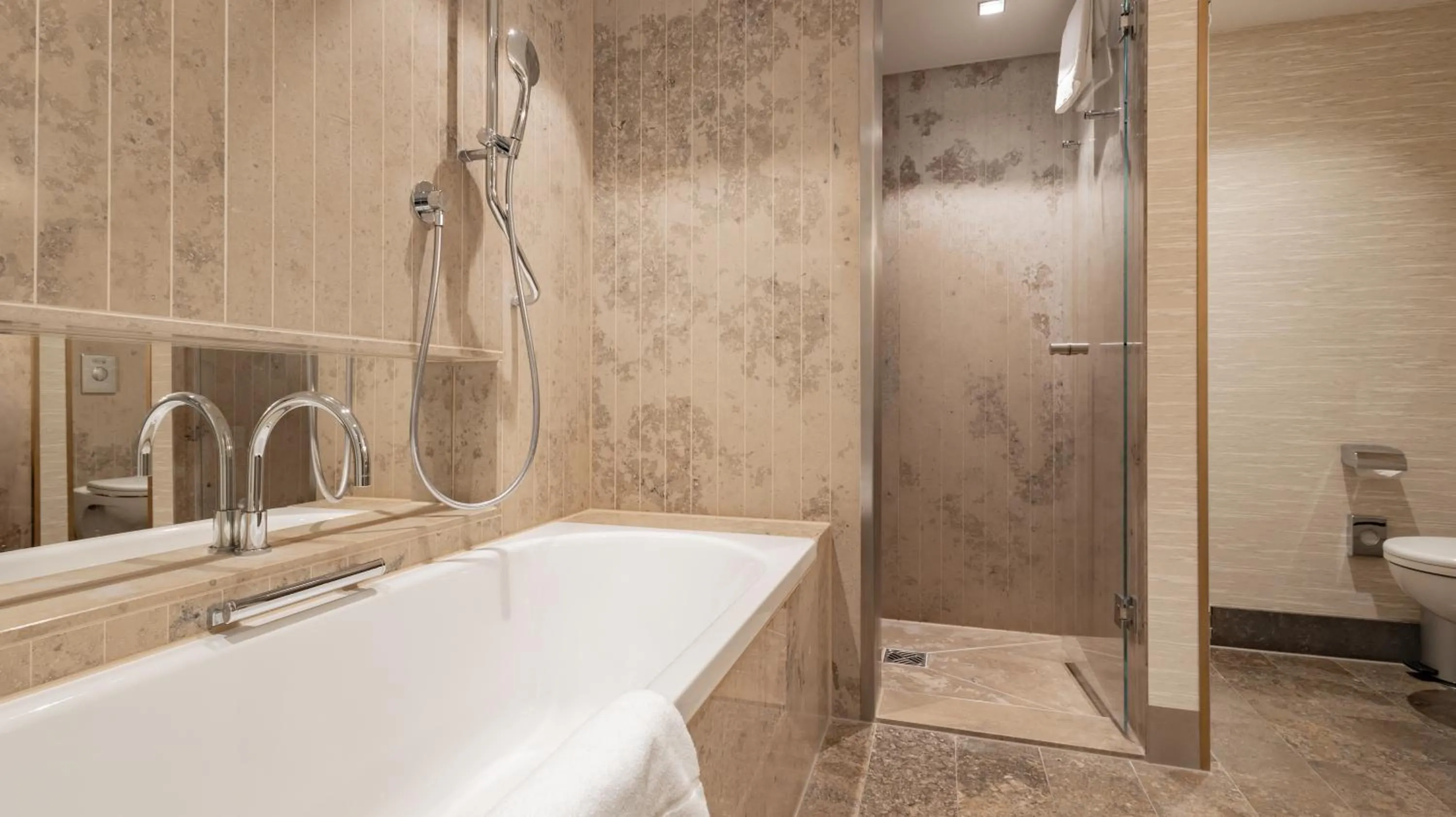 Shower in InterContinental Berlin by IHG