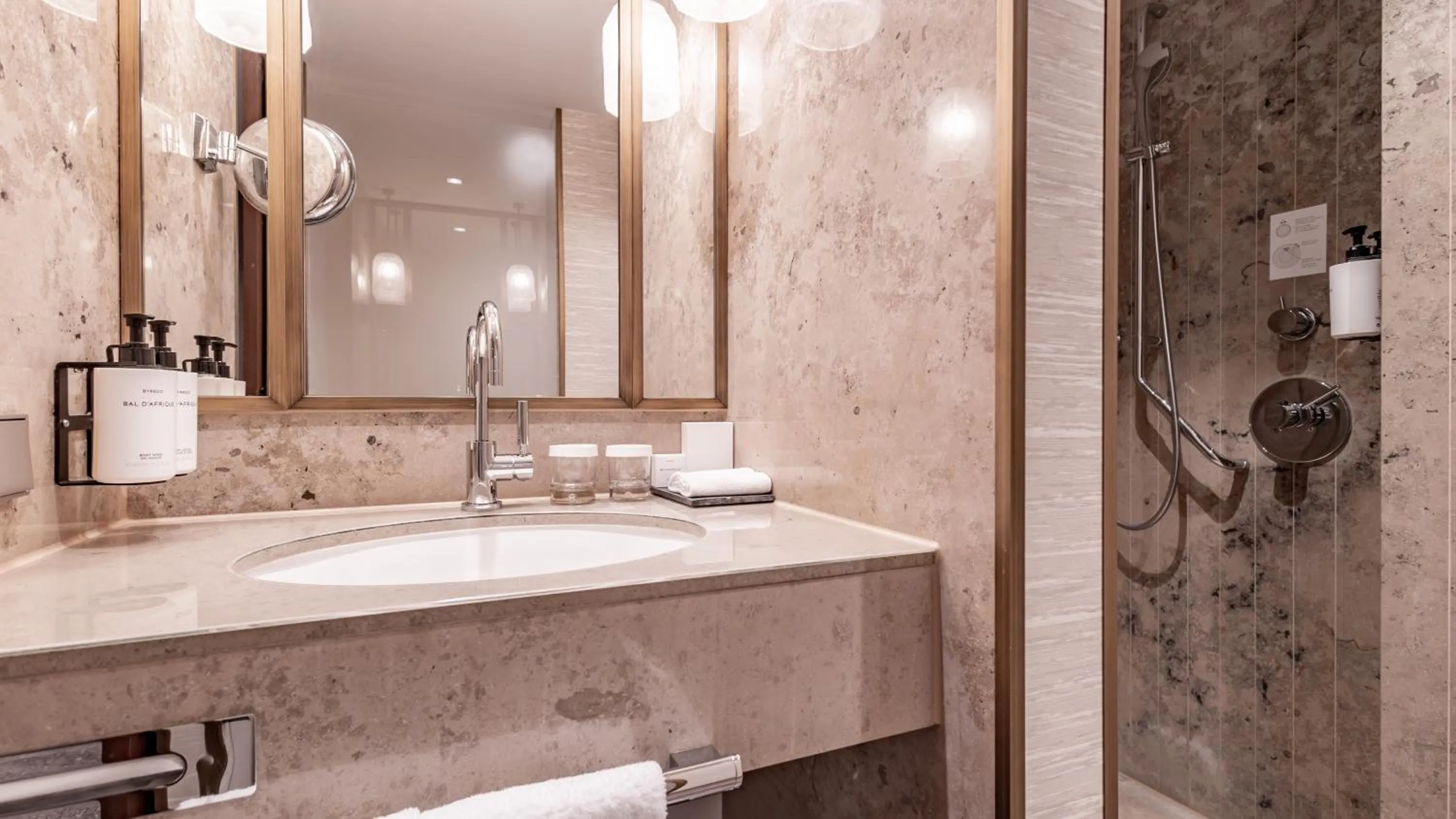 Shower in InterContinental Berlin by IHG