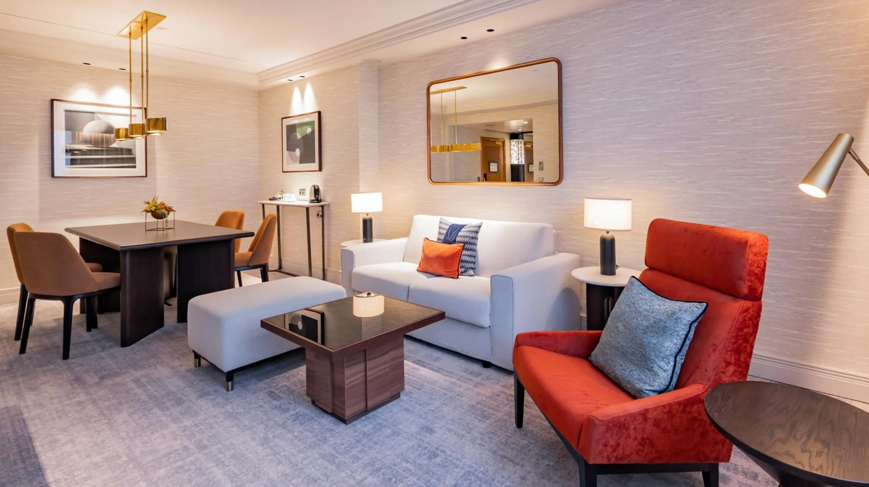 Living room in InterContinental Berlin by IHG