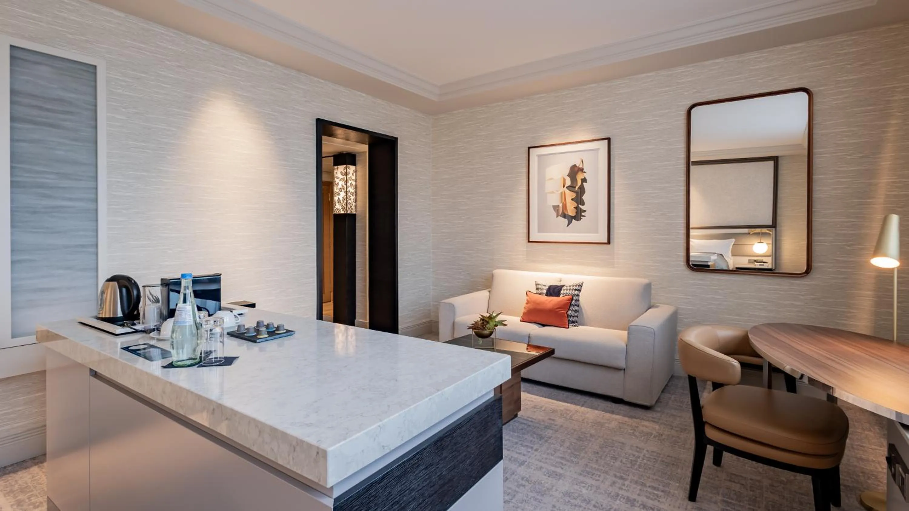 Living room in InterContinental Berlin by IHG