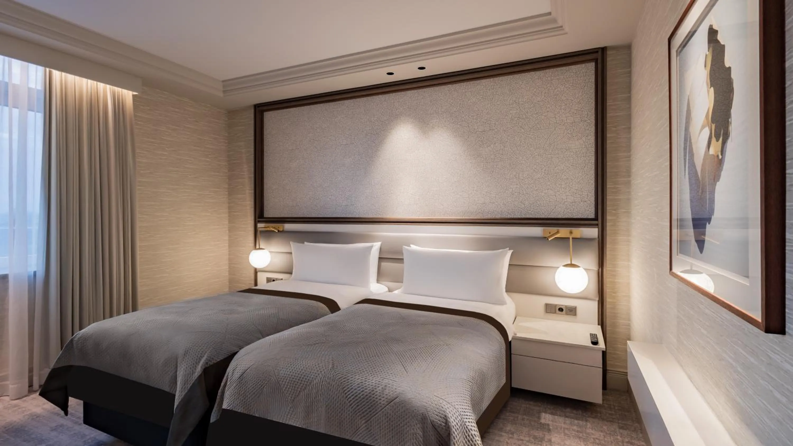 Bed in InterContinental Berlin by IHG