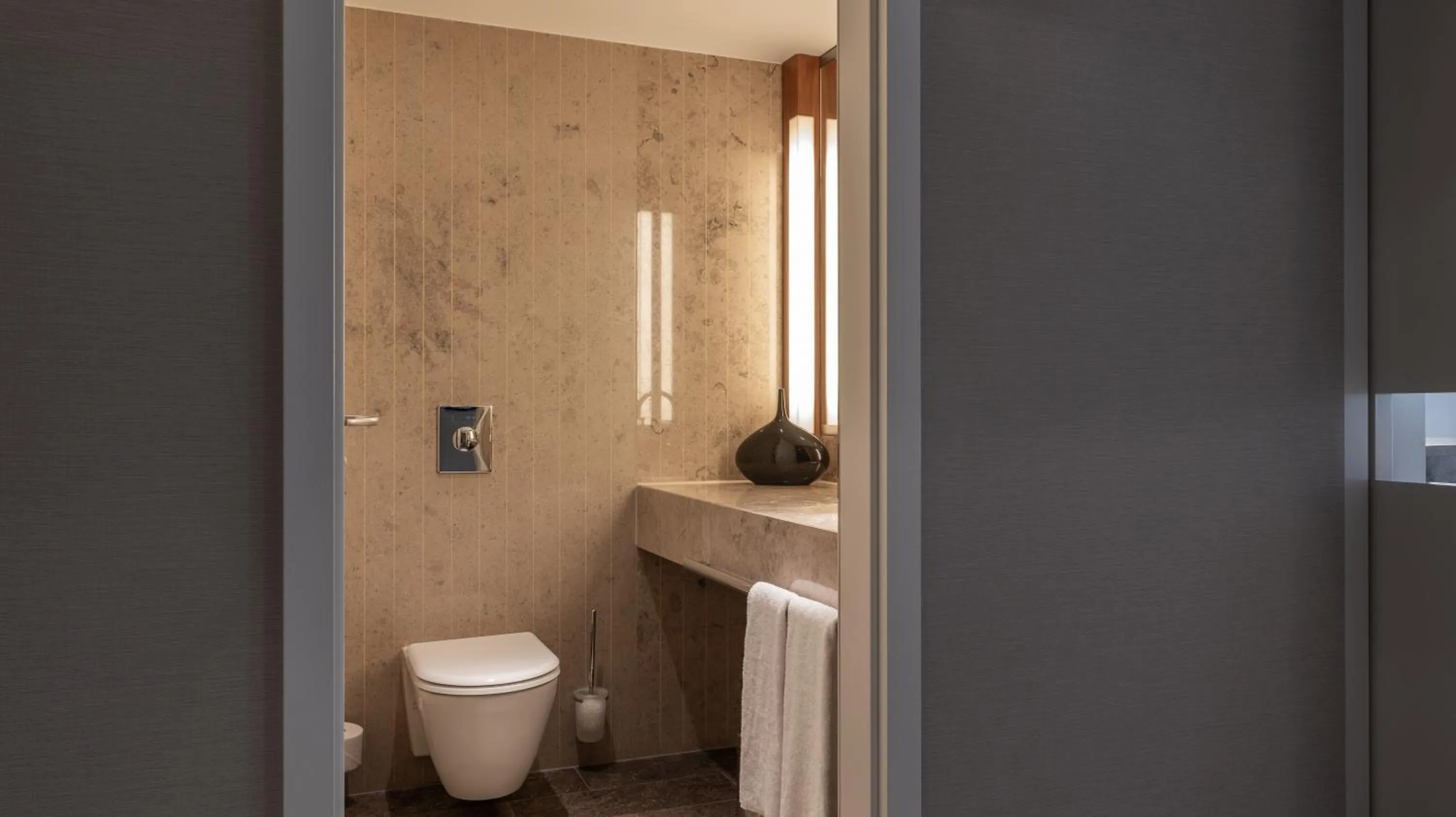 Toilet in InterContinental Berlin by IHG