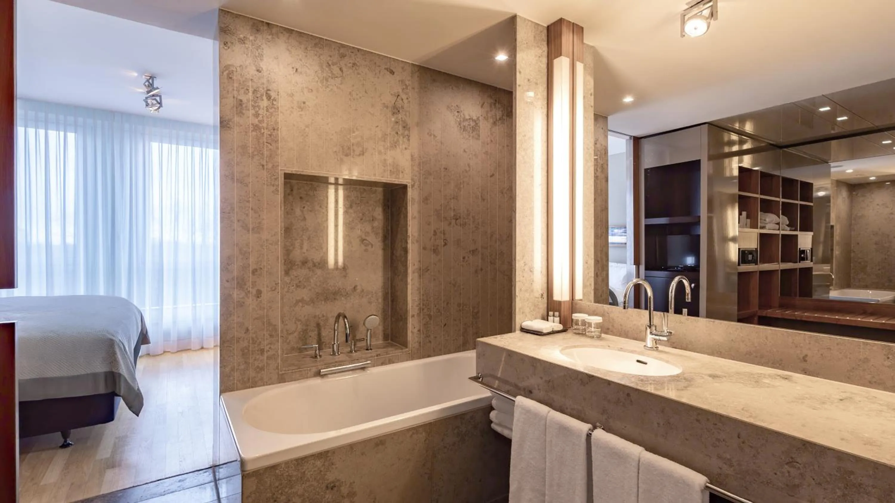 Bathroom in InterContinental Berlin by IHG