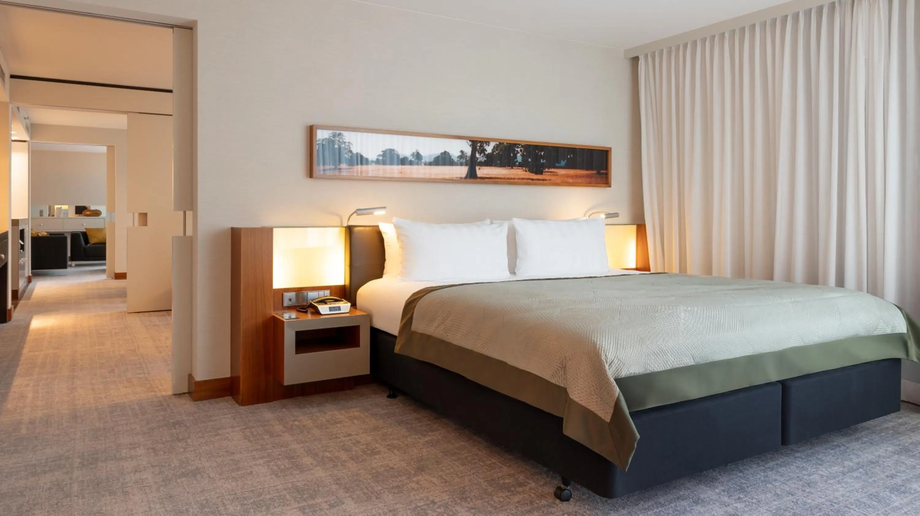 Bed in InterContinental Berlin by IHG