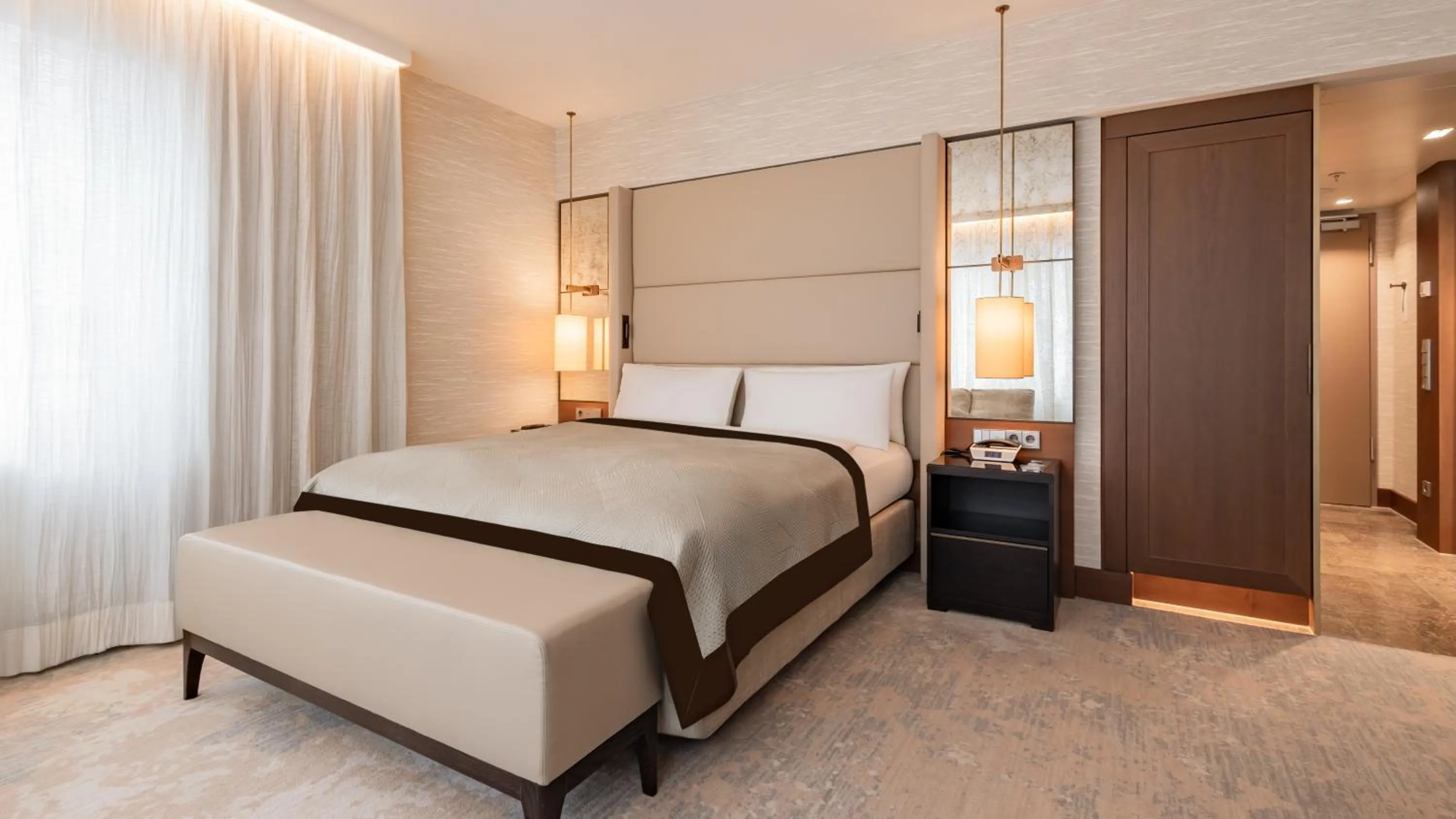 Bed in InterContinental Berlin by IHG