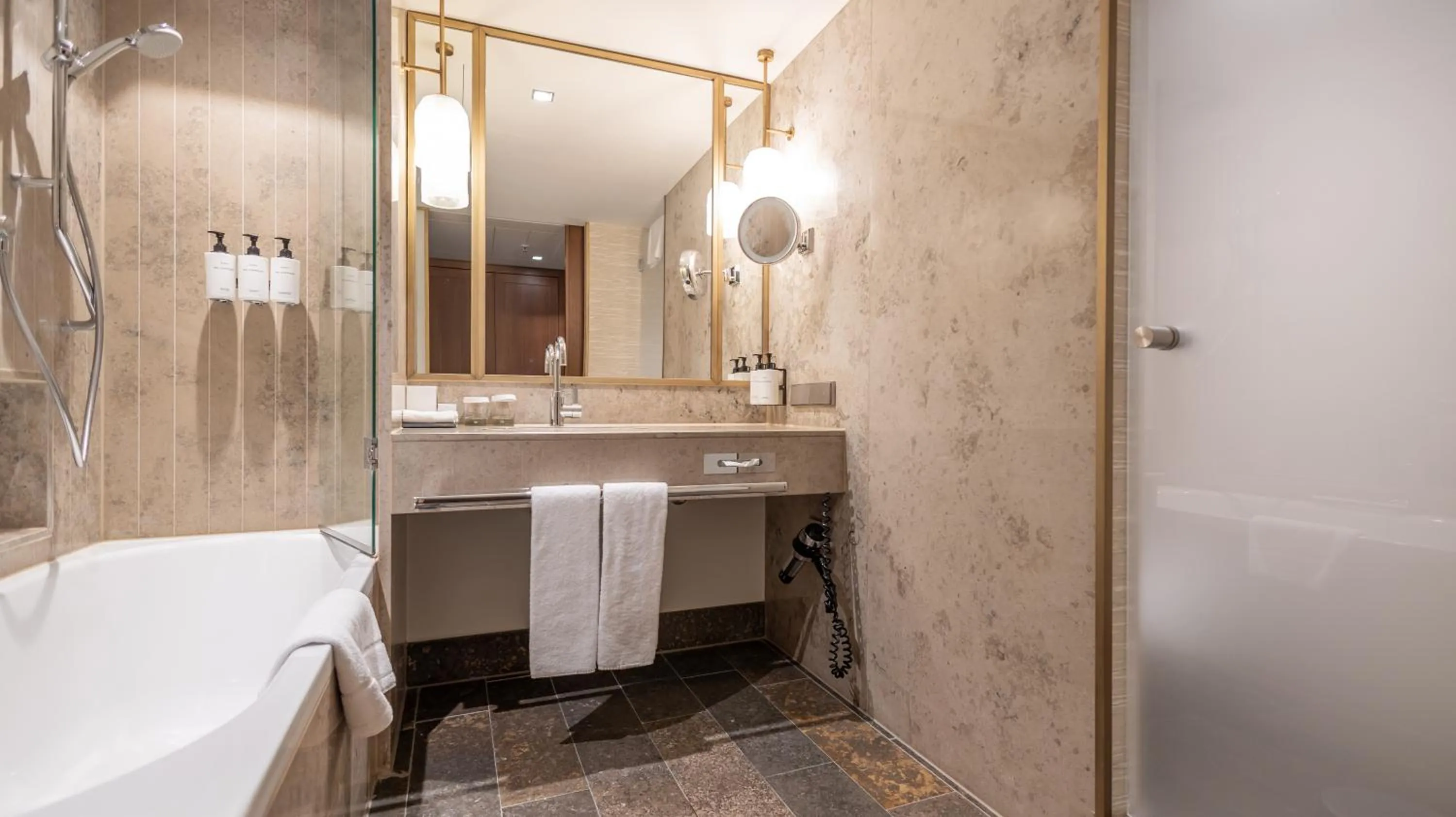 Bathroom in InterContinental Berlin by IHG