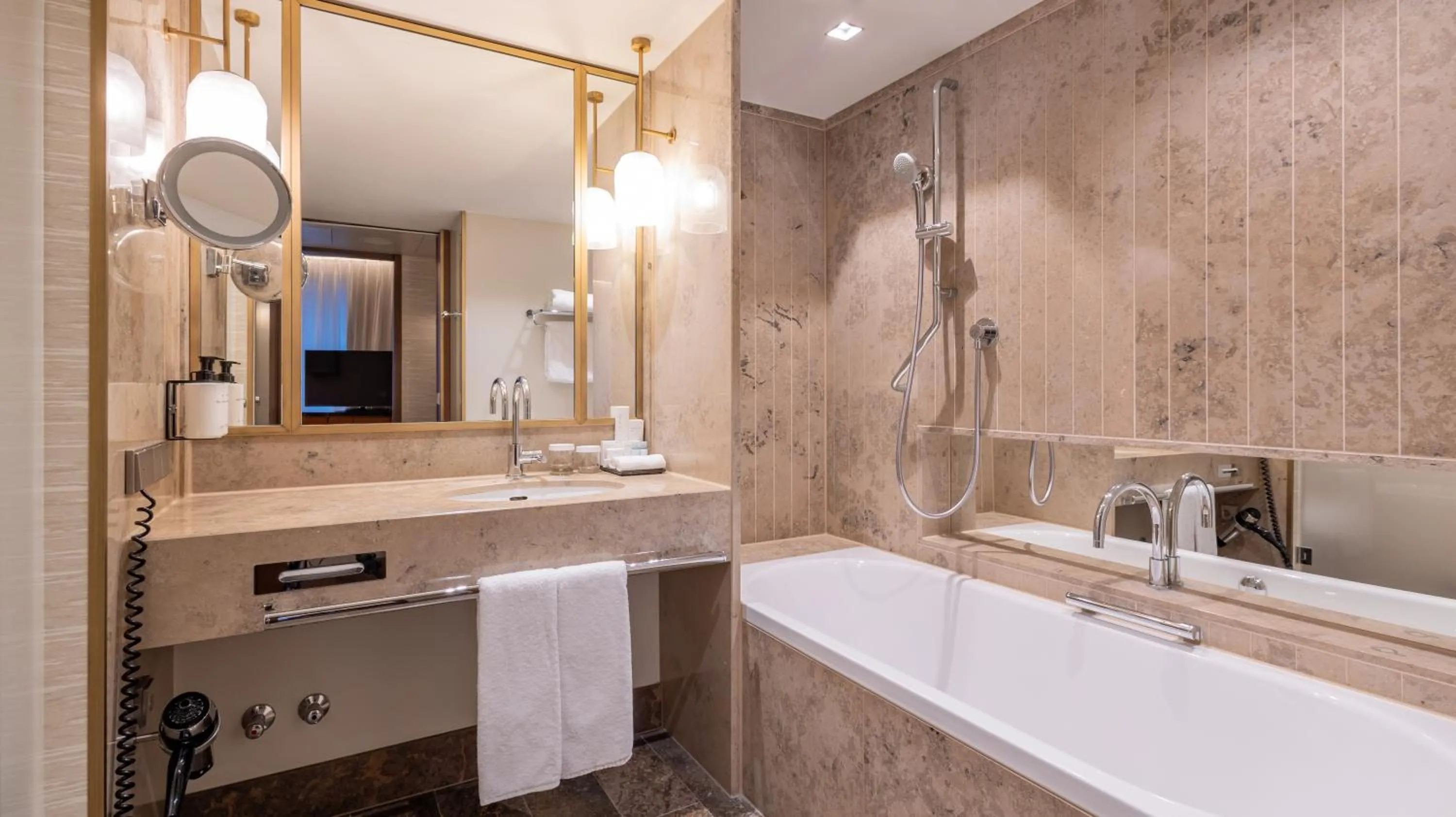 Shower in InterContinental Berlin by IHG