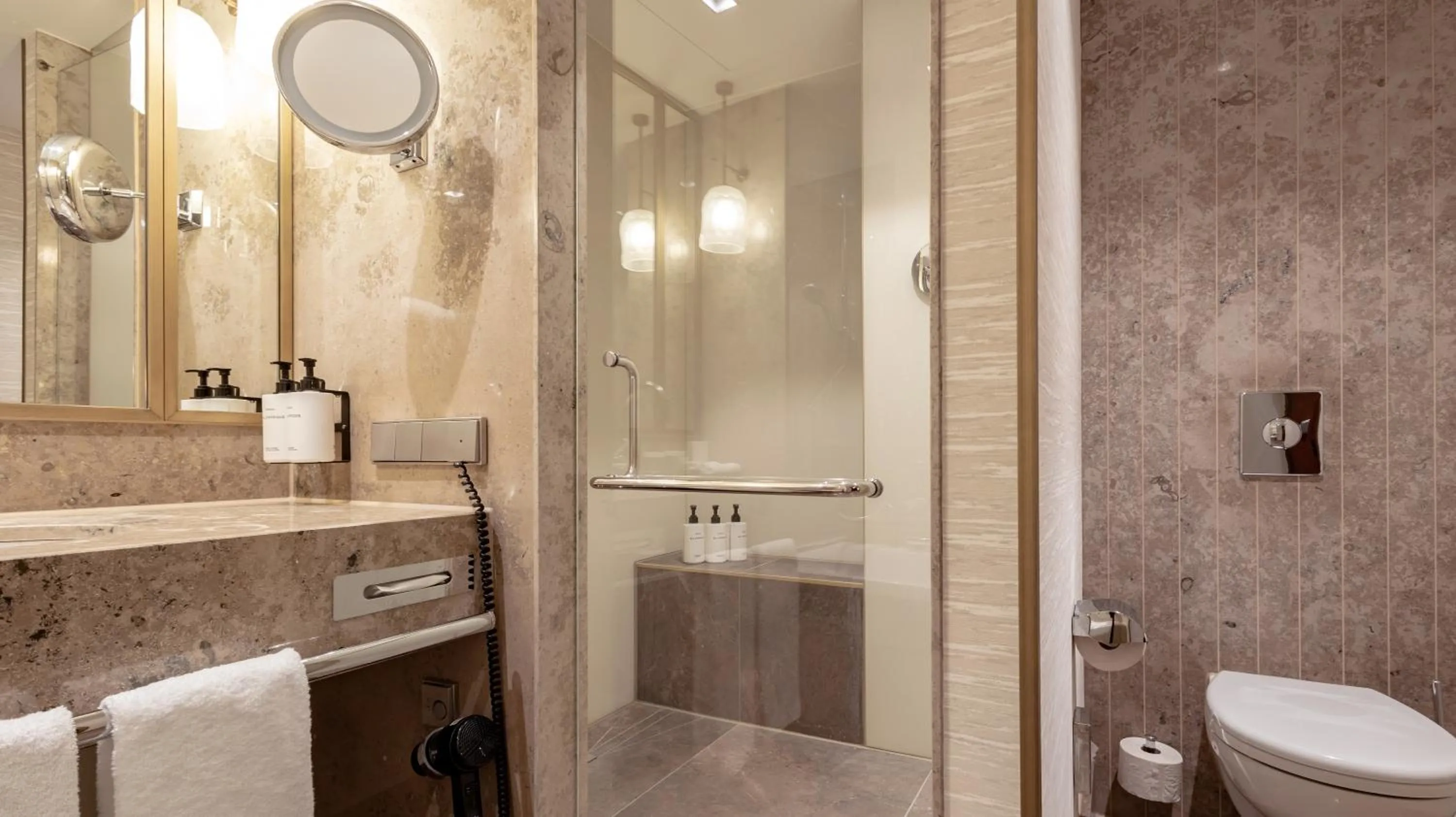 Shower in InterContinental Berlin by IHG