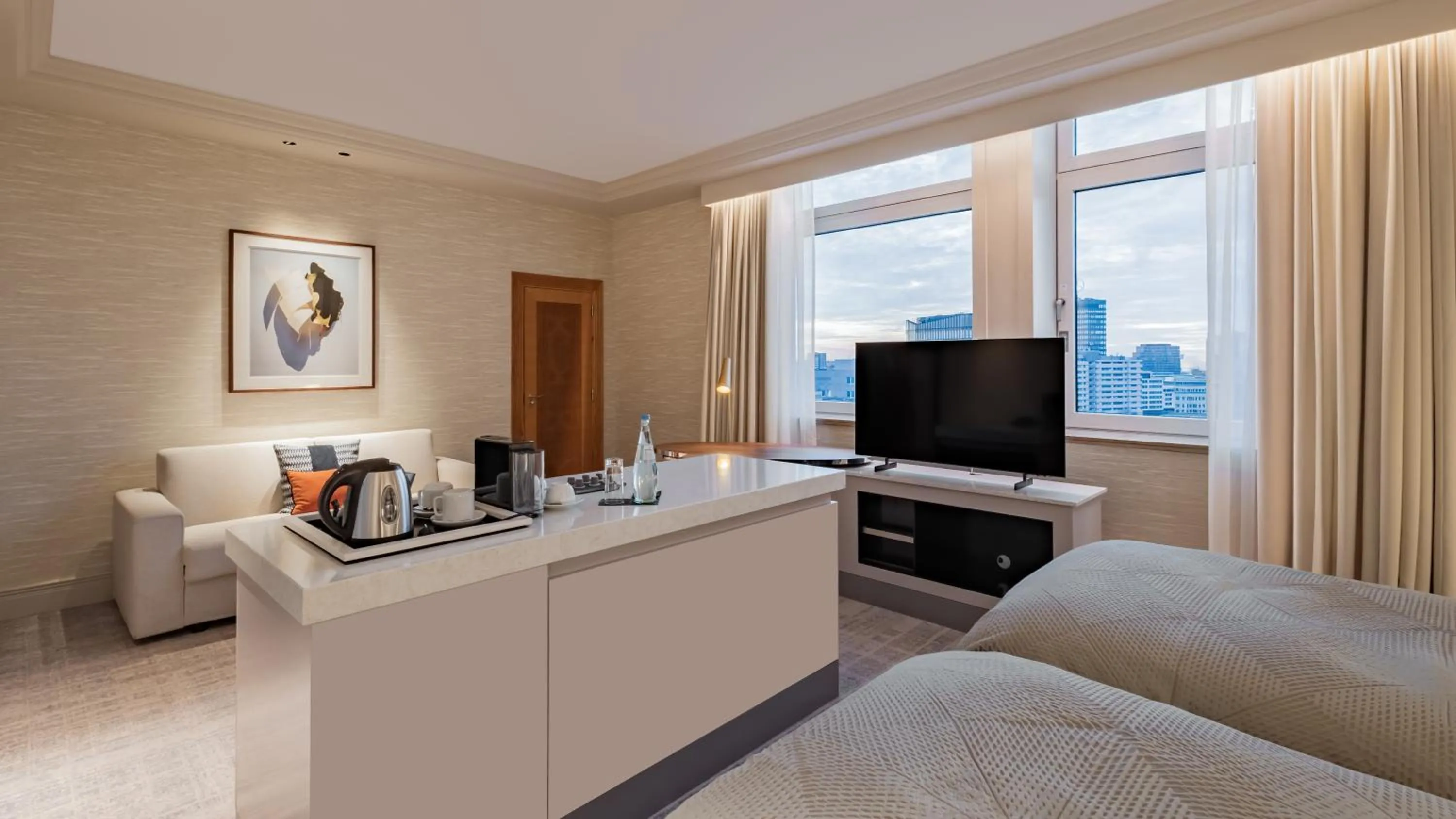 Bed in InterContinental Berlin by IHG