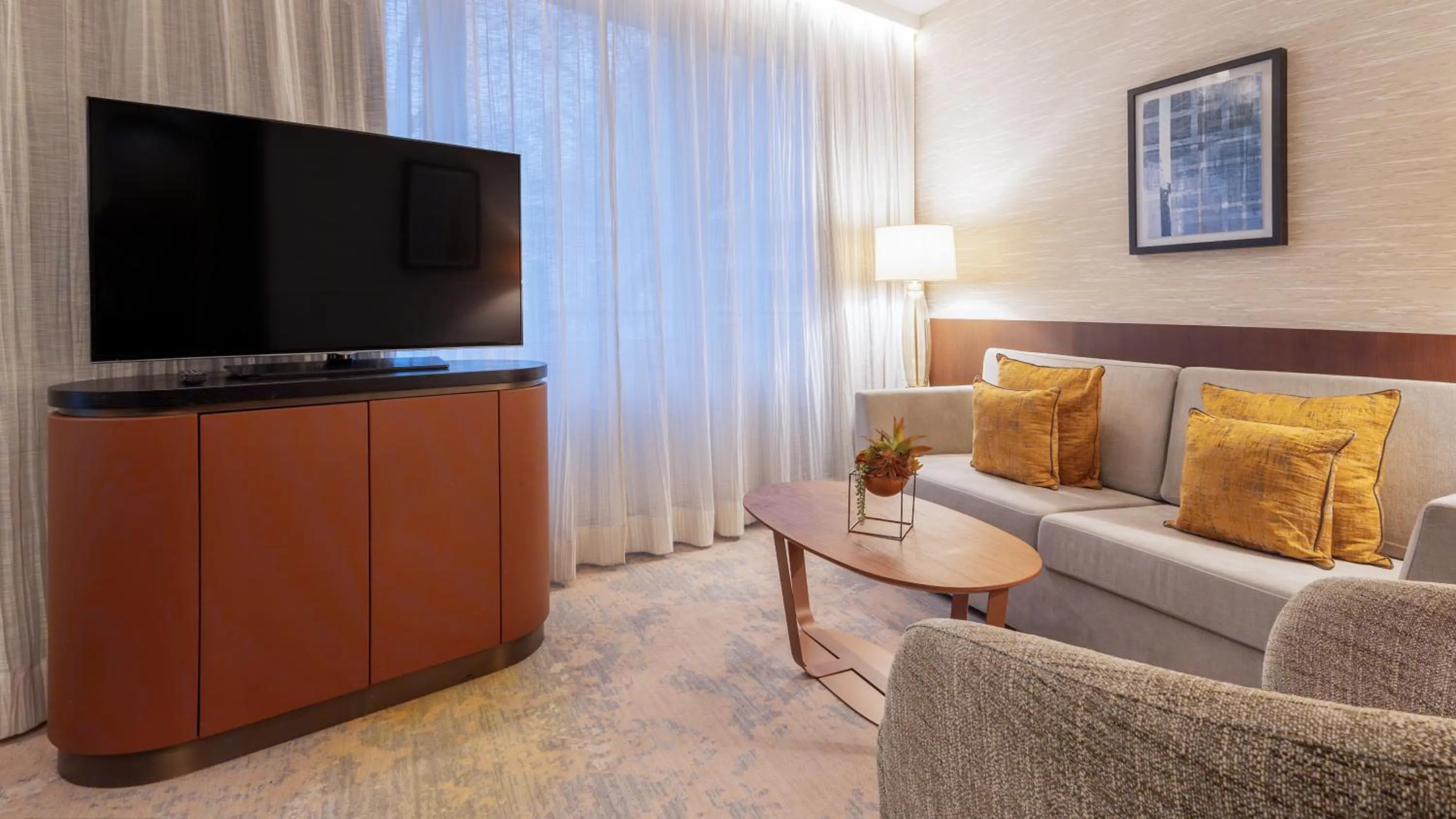 Living room in InterContinental Berlin by IHG