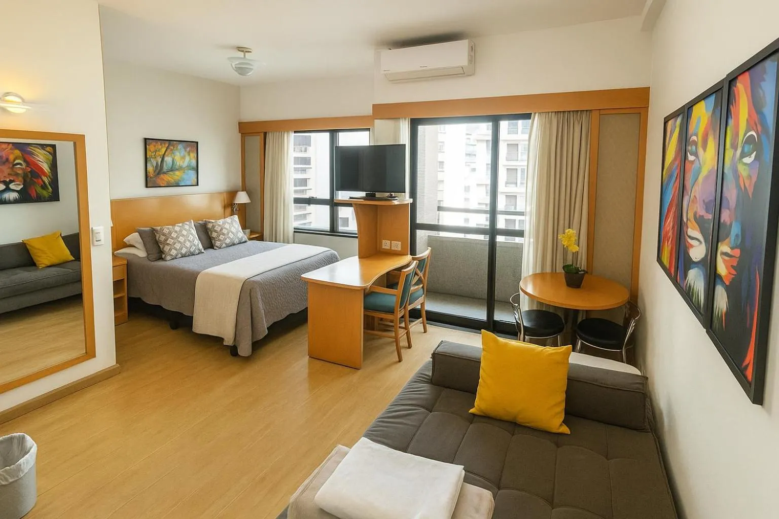 Flat 4 Estrelas Jardins