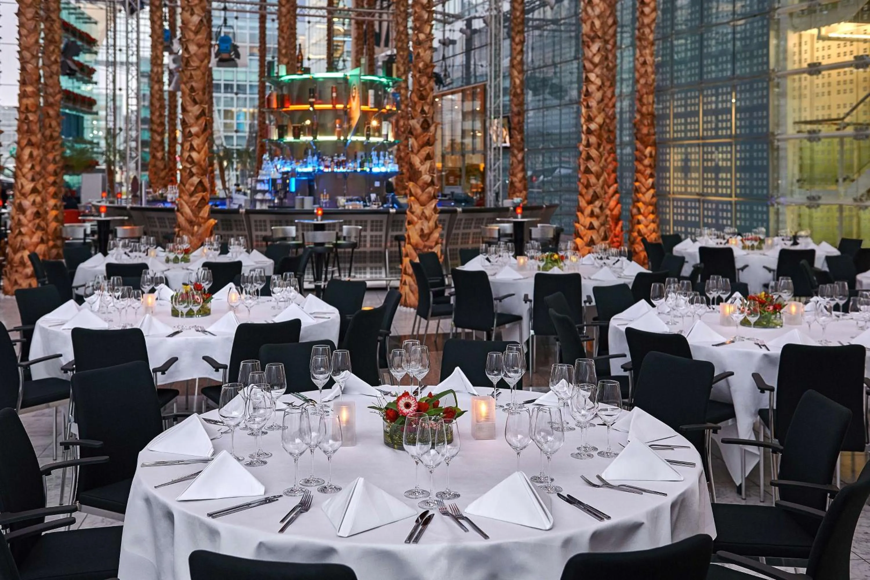 Lobby or reception in Hilton Munich Airport