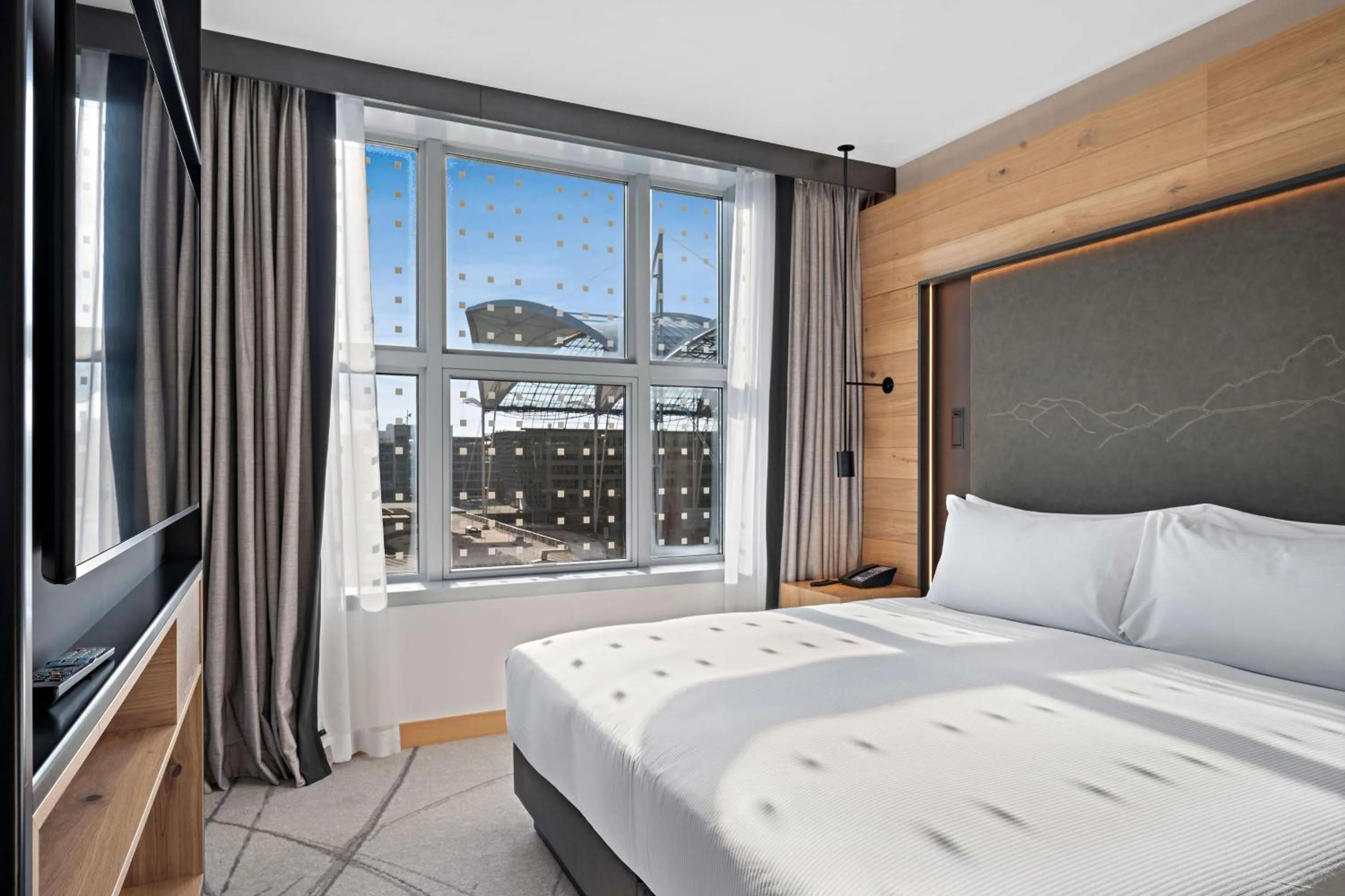 Bed in Hilton Munich Airport