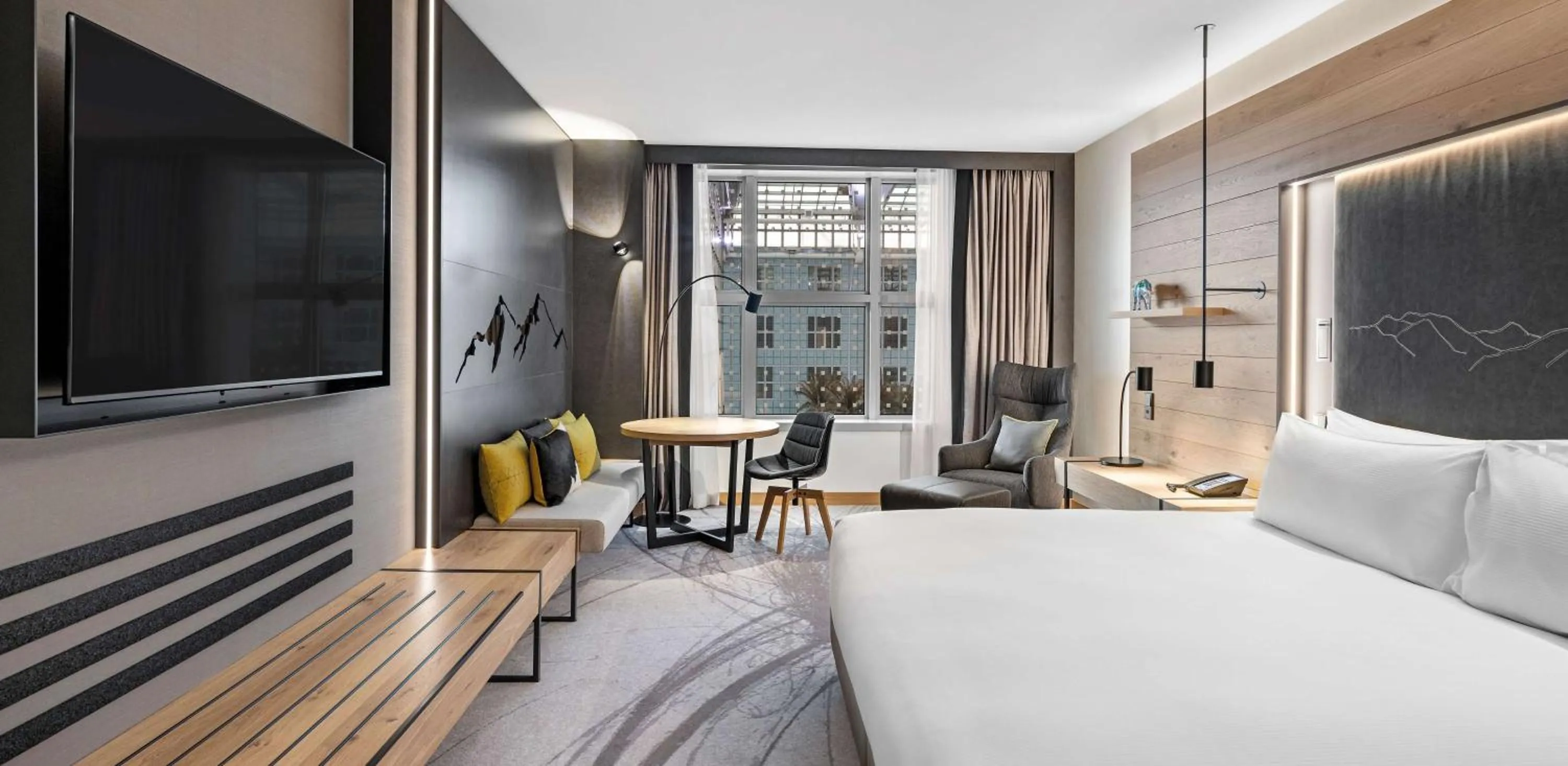 Bed in Hilton Munich Airport