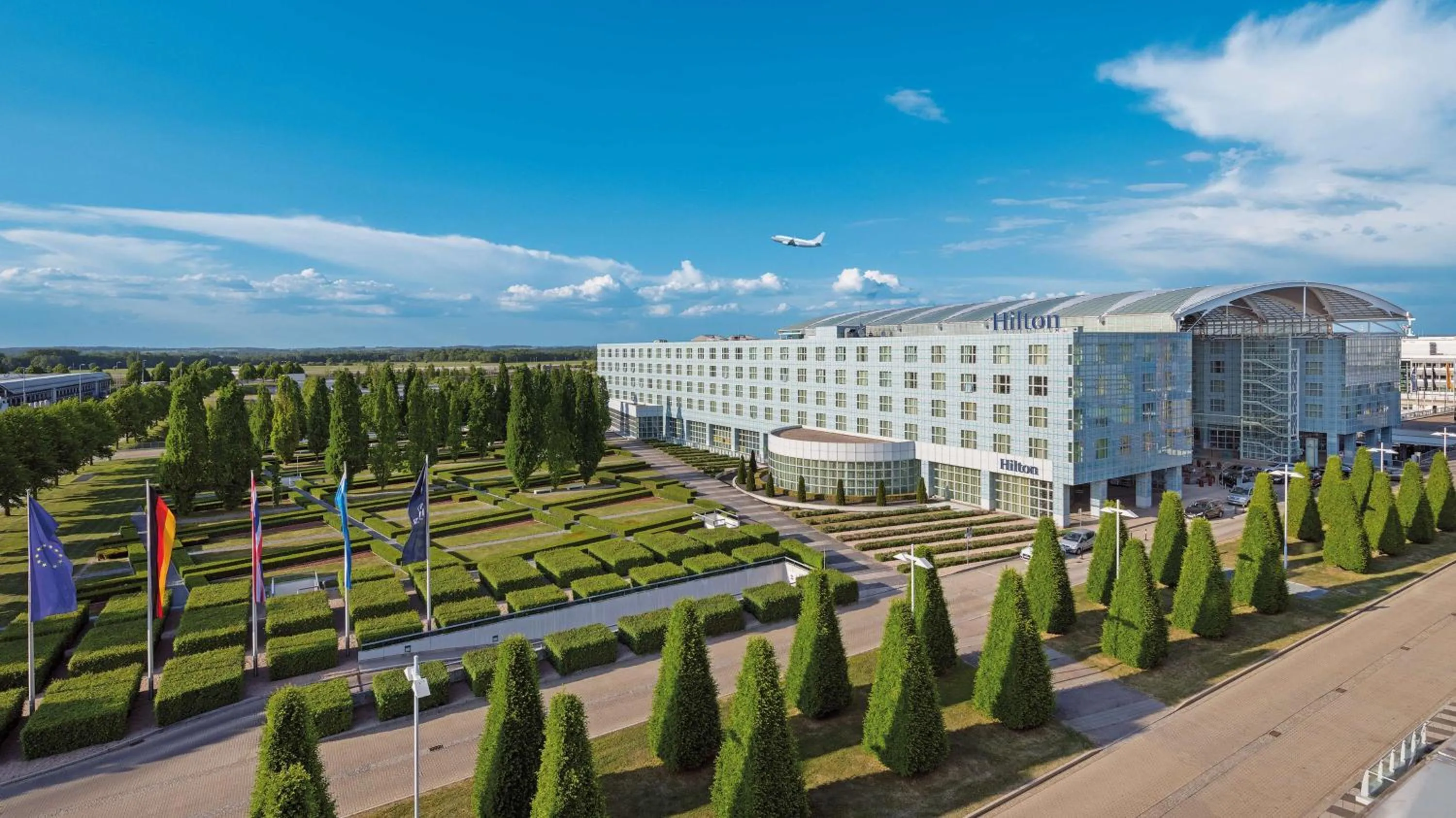 Property building in Hilton Munich Airport
