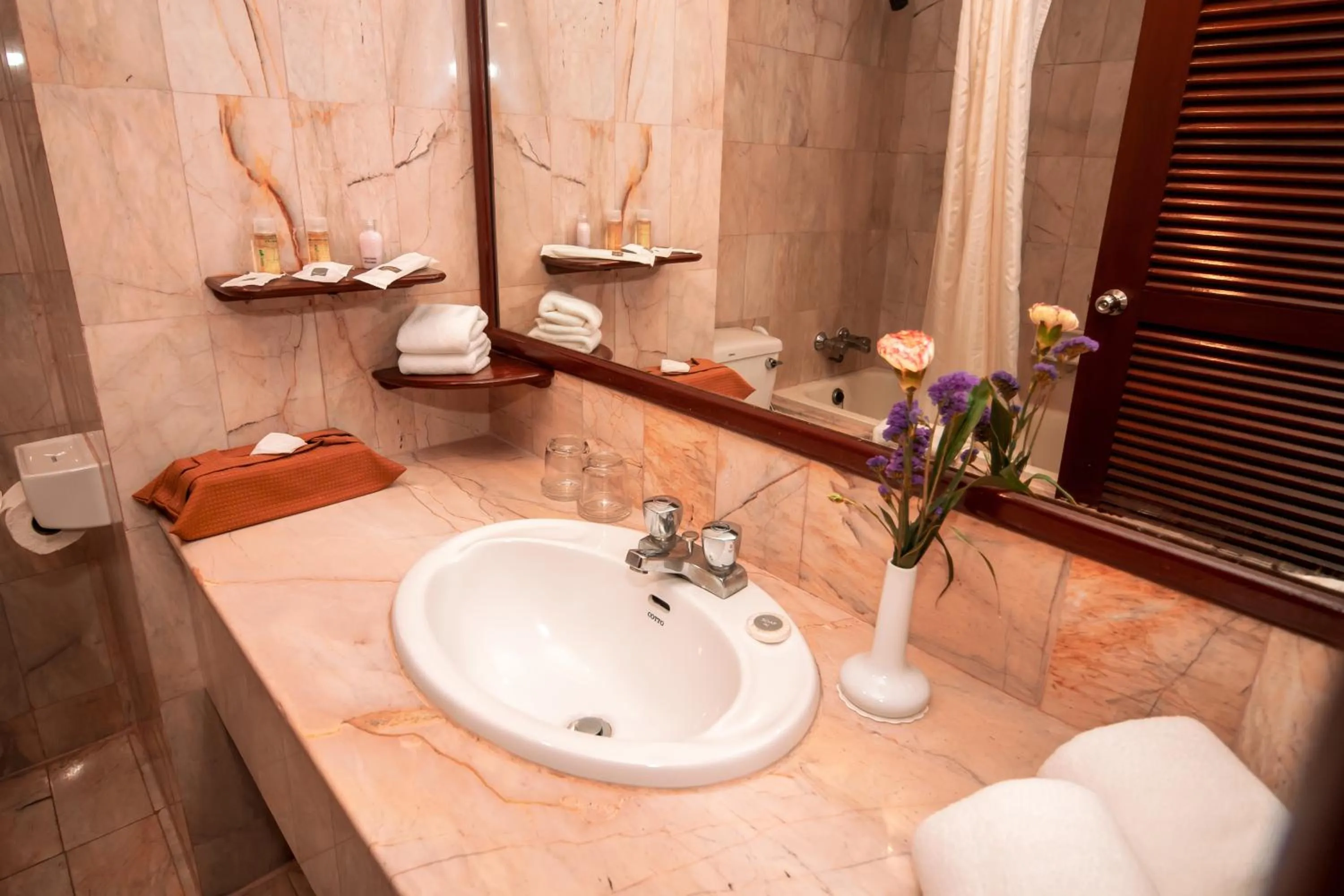 Toilet in LAOTEL VIENTIANE