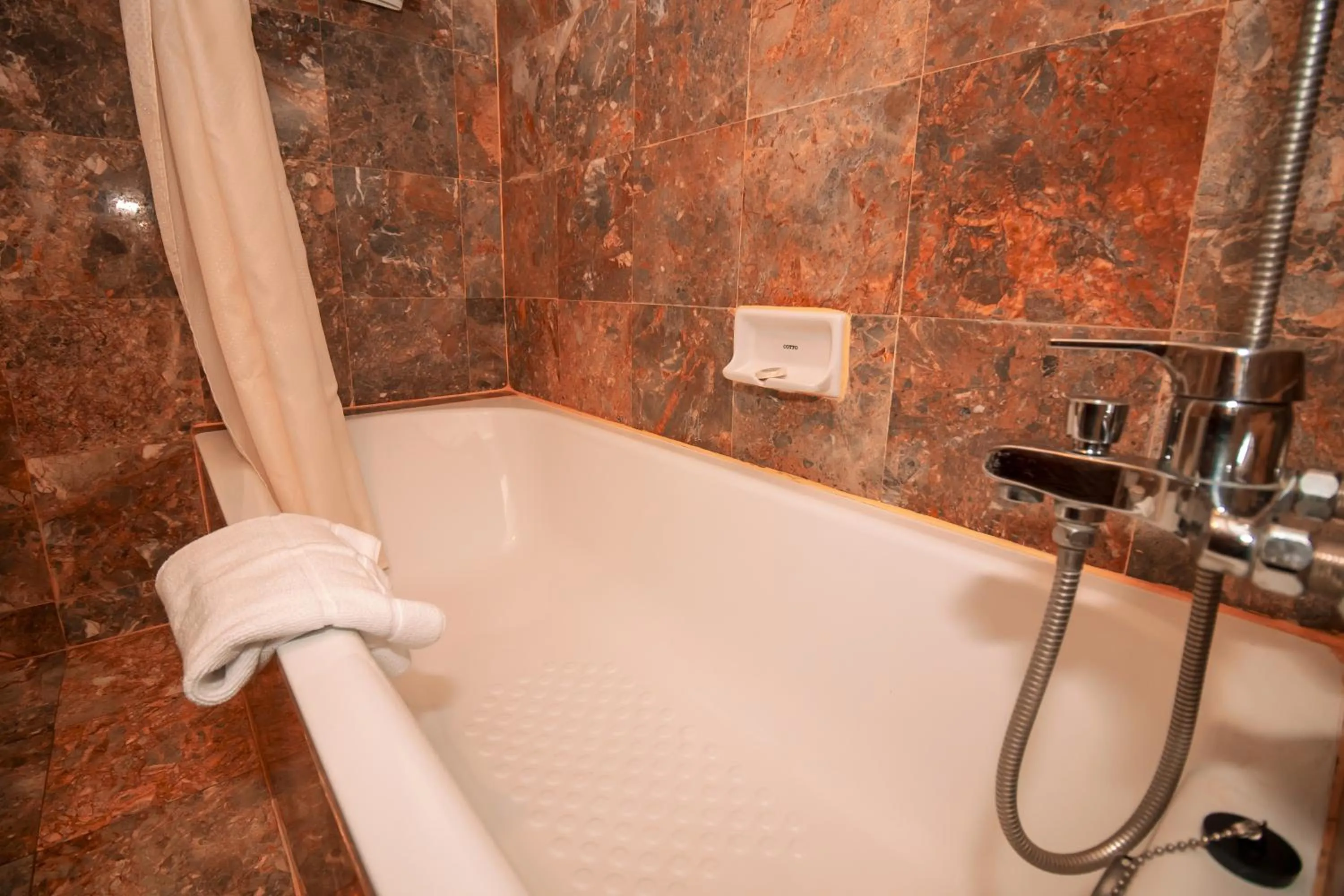 Bathroom in LAOTEL VIENTIANE