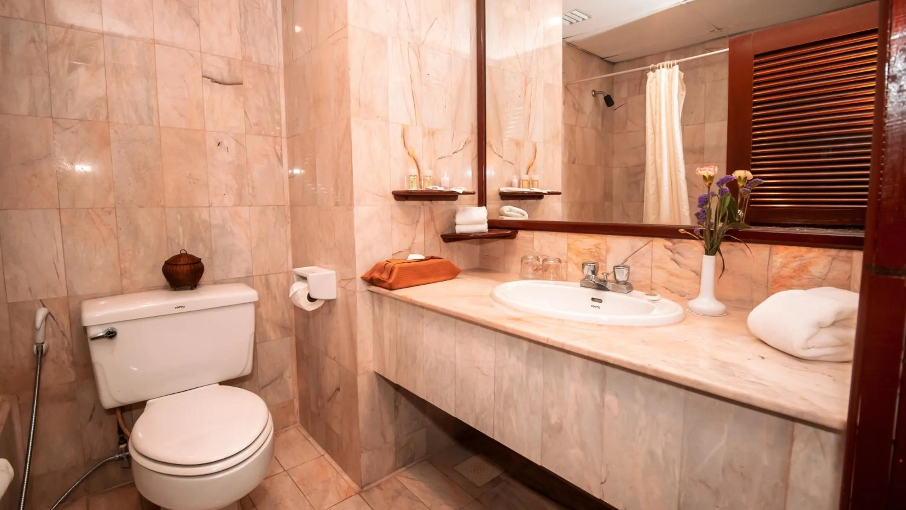 Bathroom in LAOTEL VIENTIANE