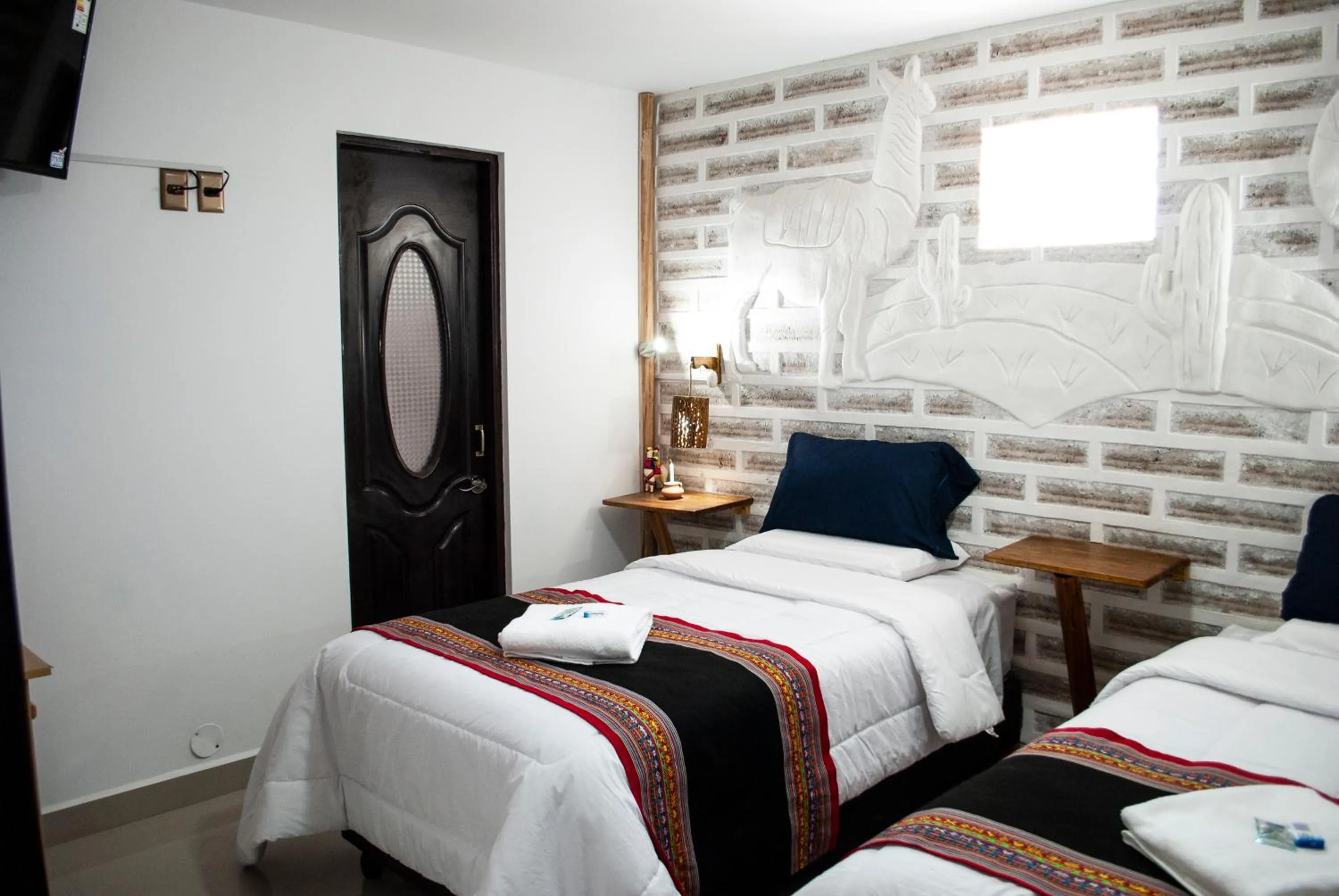 Bed in Hotel Sal Andina