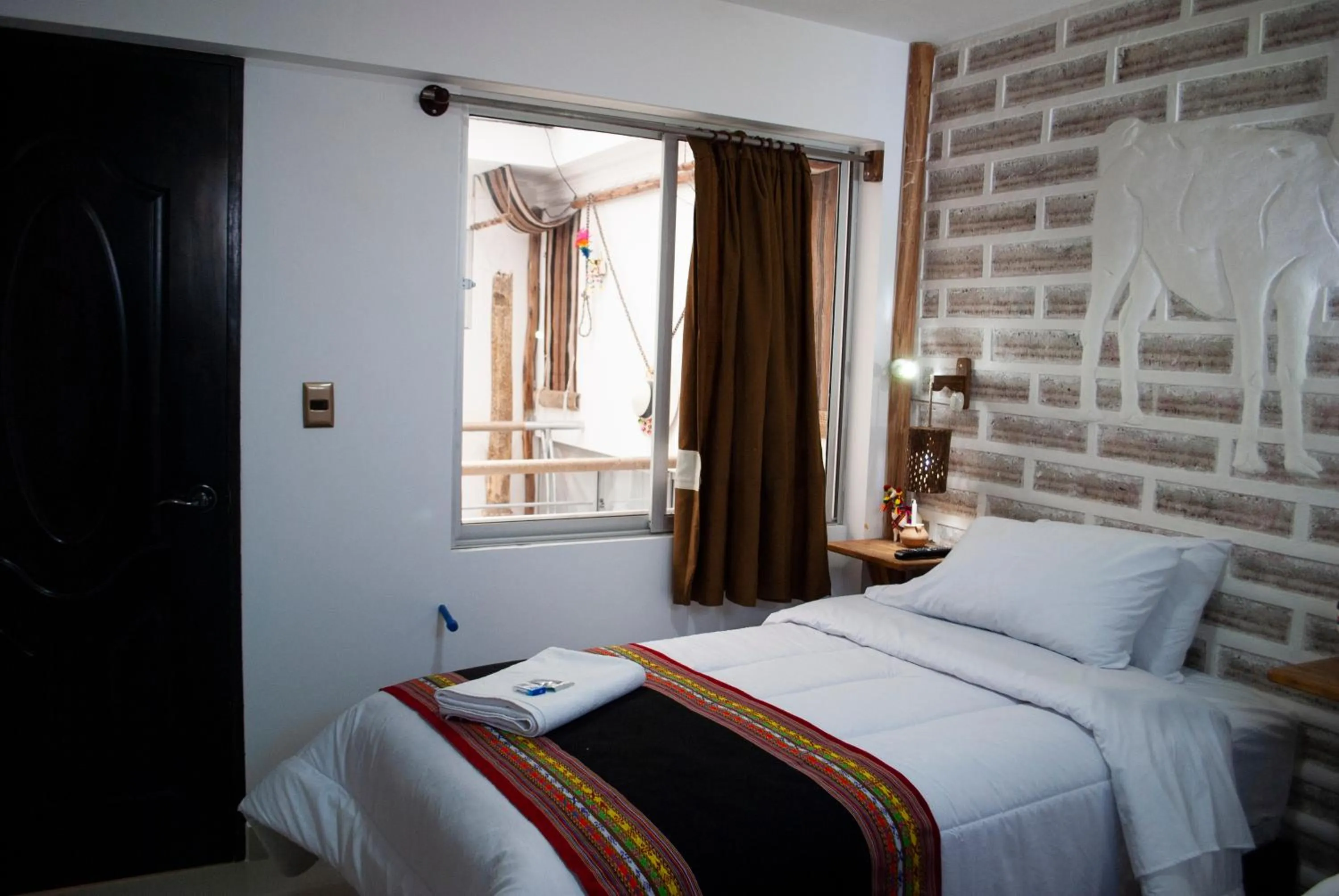 Bed in Hotel Sal Andina